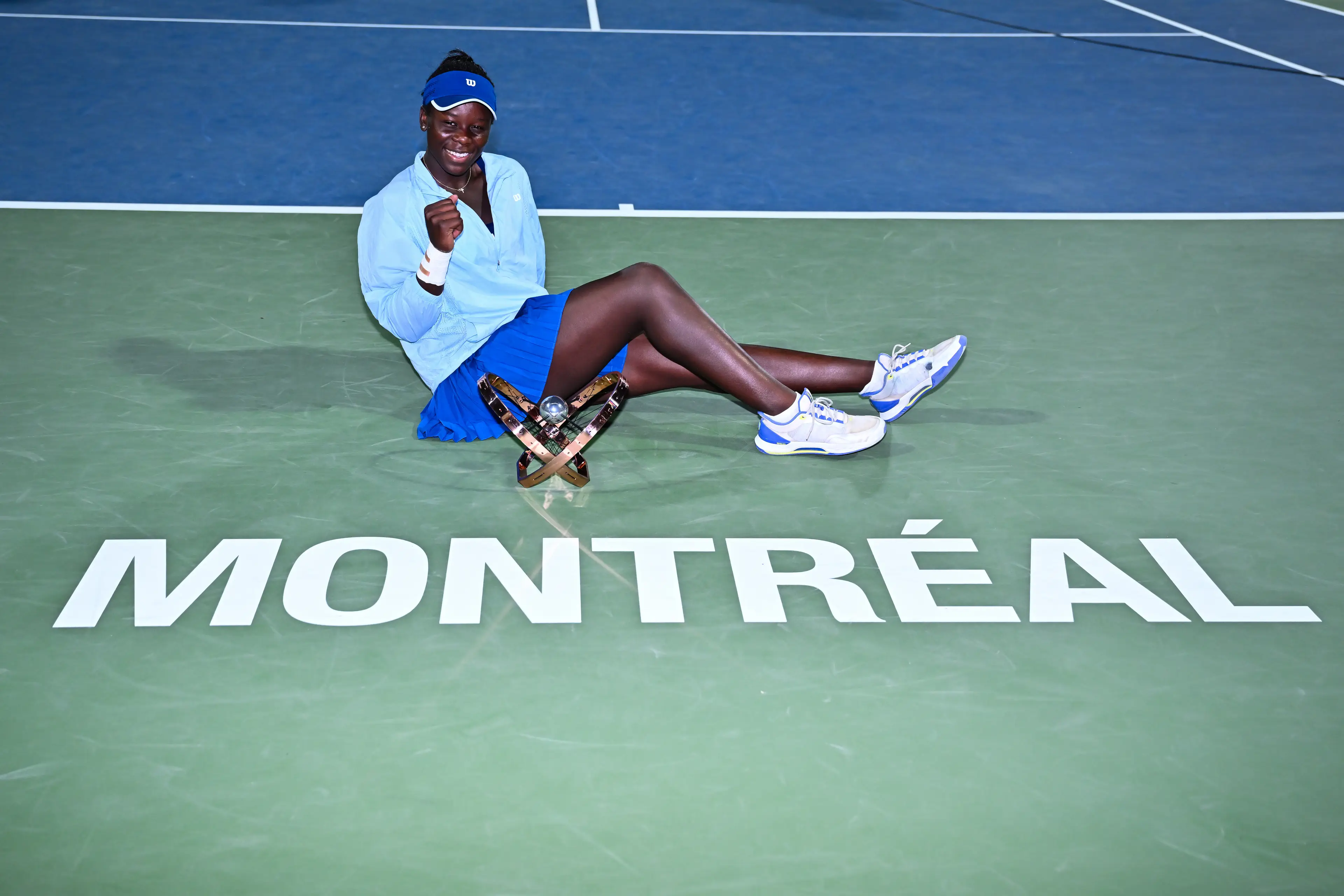 Victoria Mboko has won the Canadian Open. Image: Getty