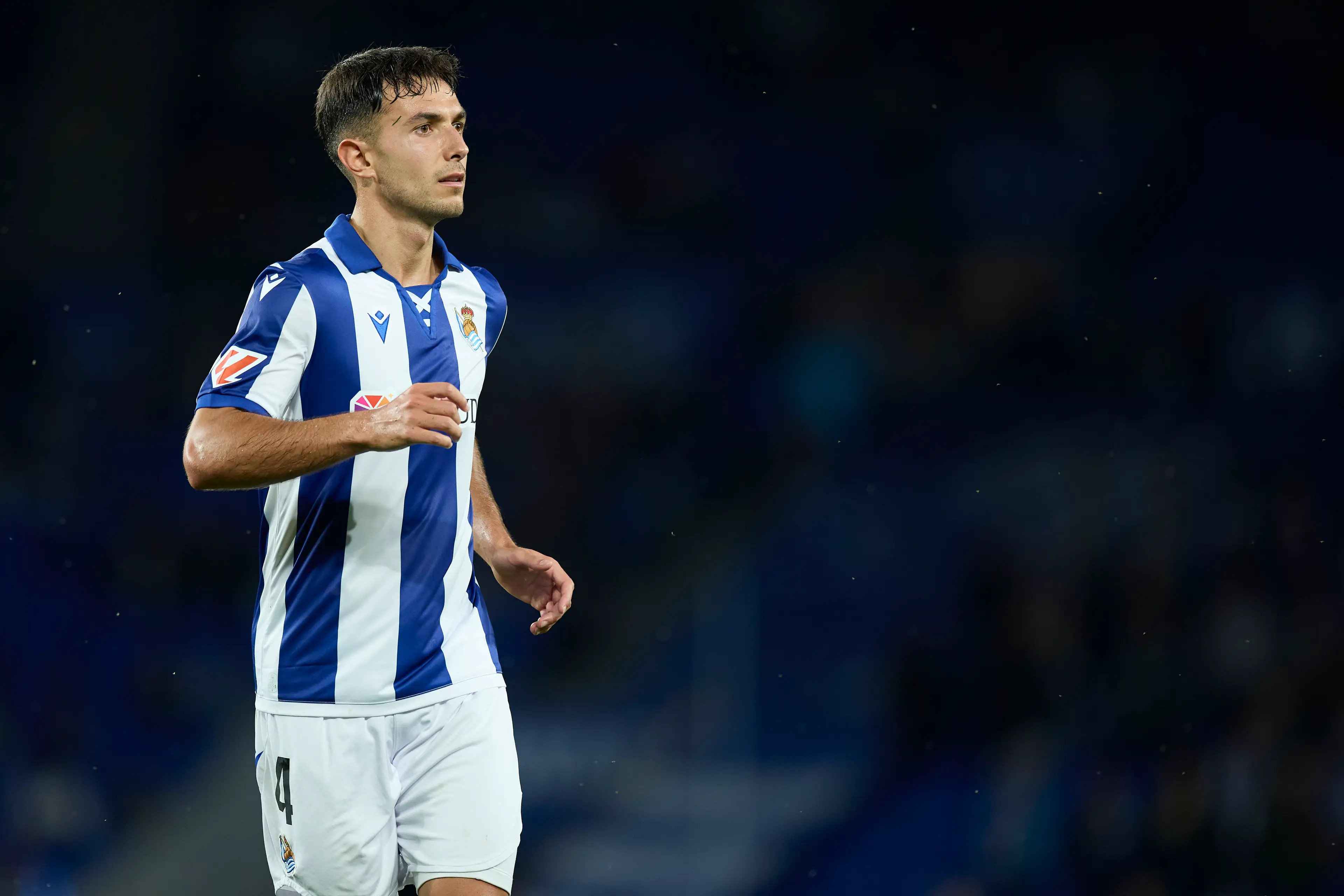 Martín Zubimendi in action for Real Sociedad. Image: Getty 
