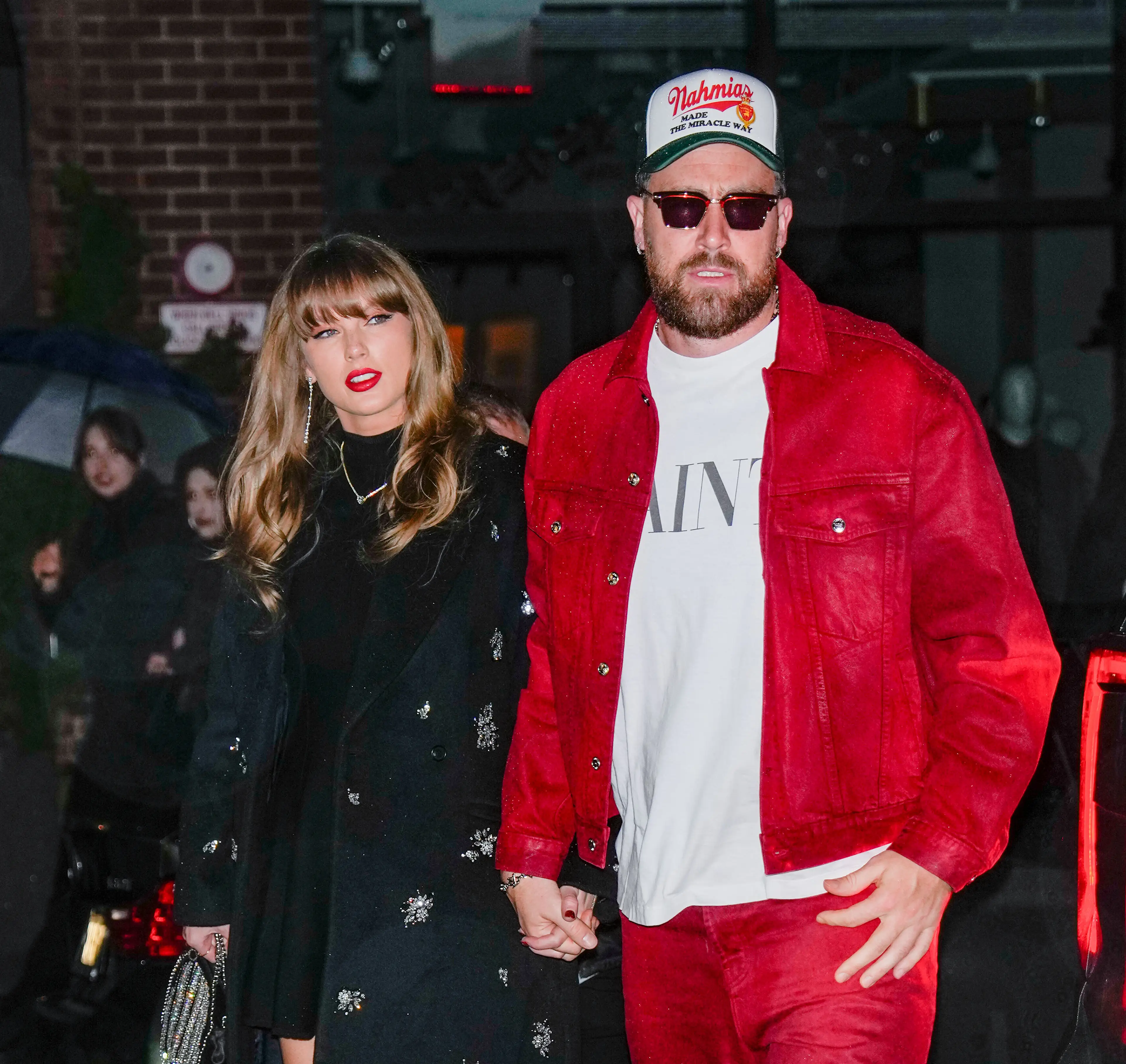 Travis Kelce has been dating Taylor Swift since 2023. Image: Getty