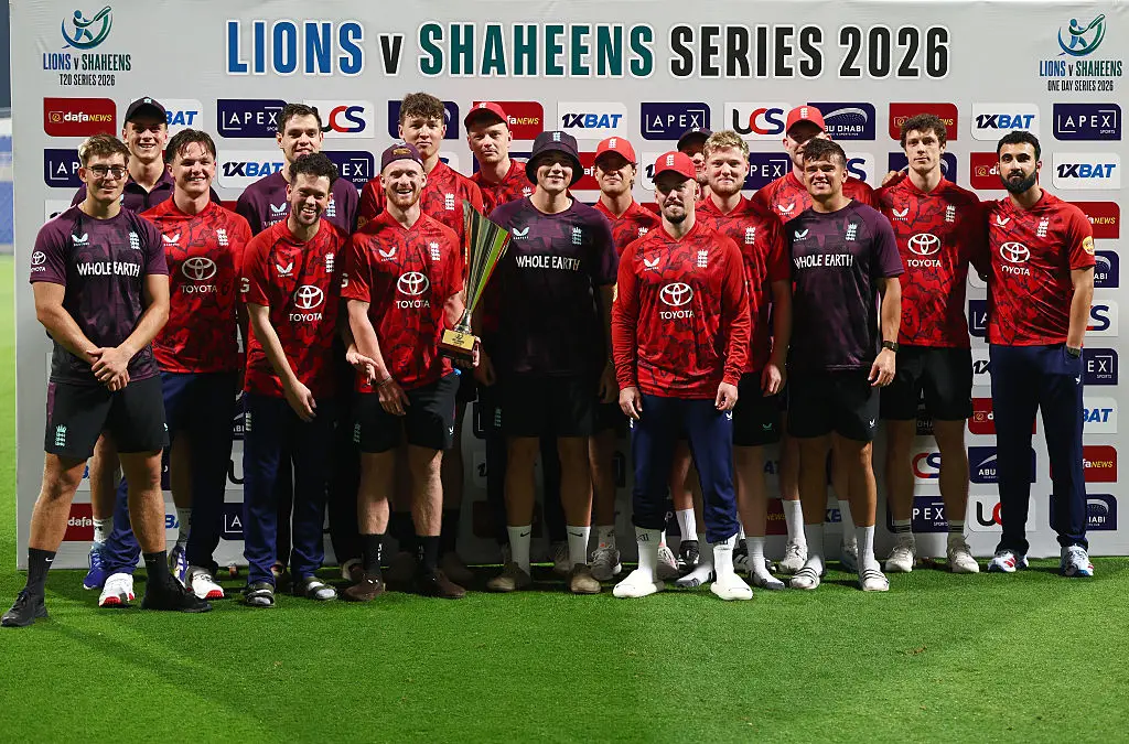 The England Lions are currently in the UAE (Credit:Getty)
