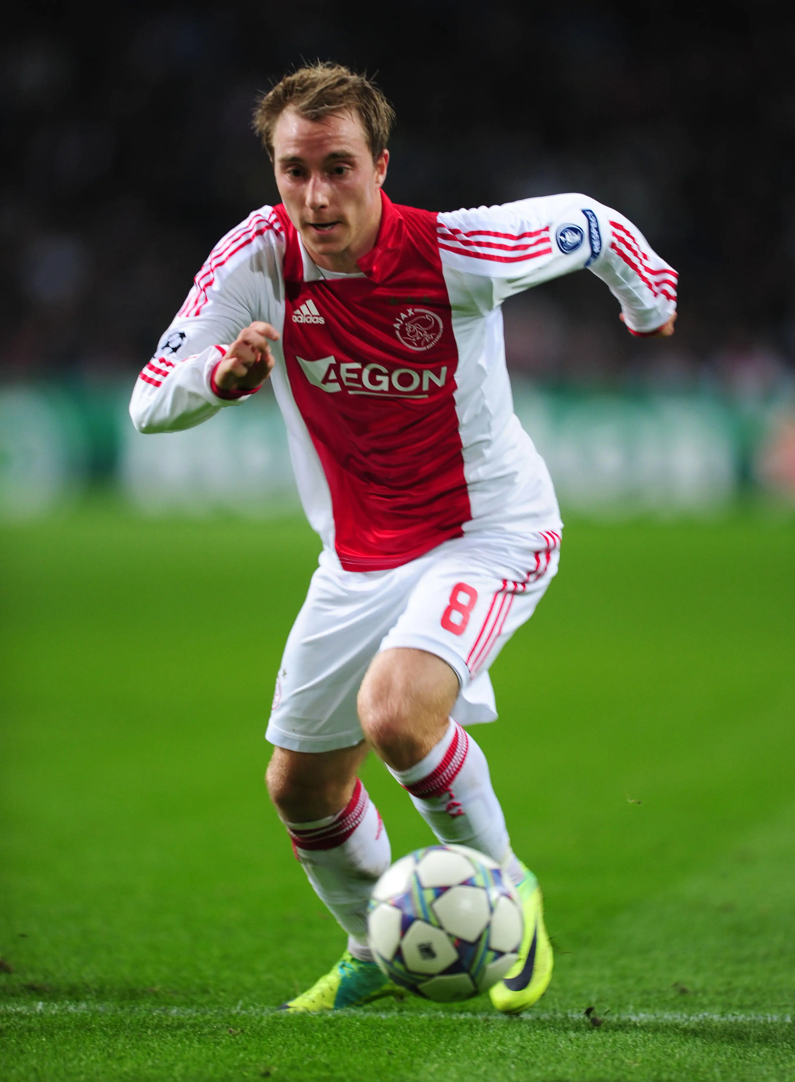 Christen Eriksen played for Ajax in his younger years, (Alamy)