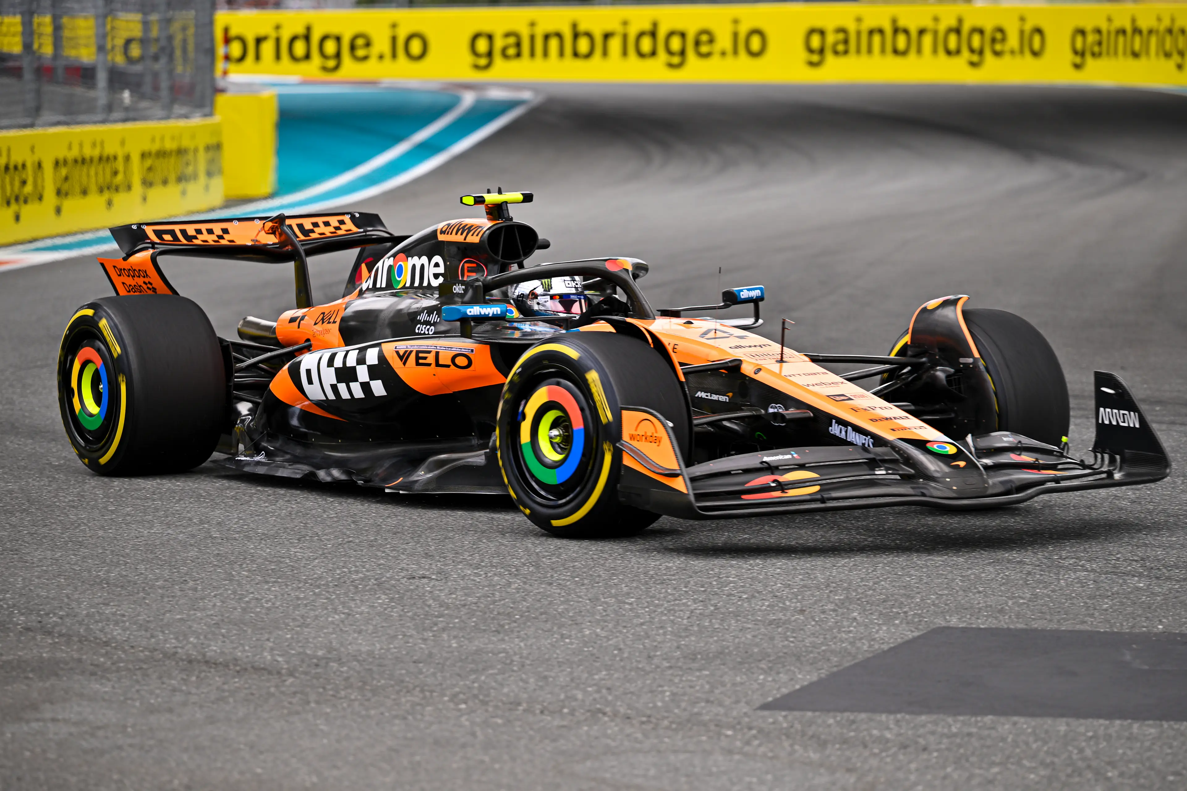 McLaren's MCL39. Image: Getty