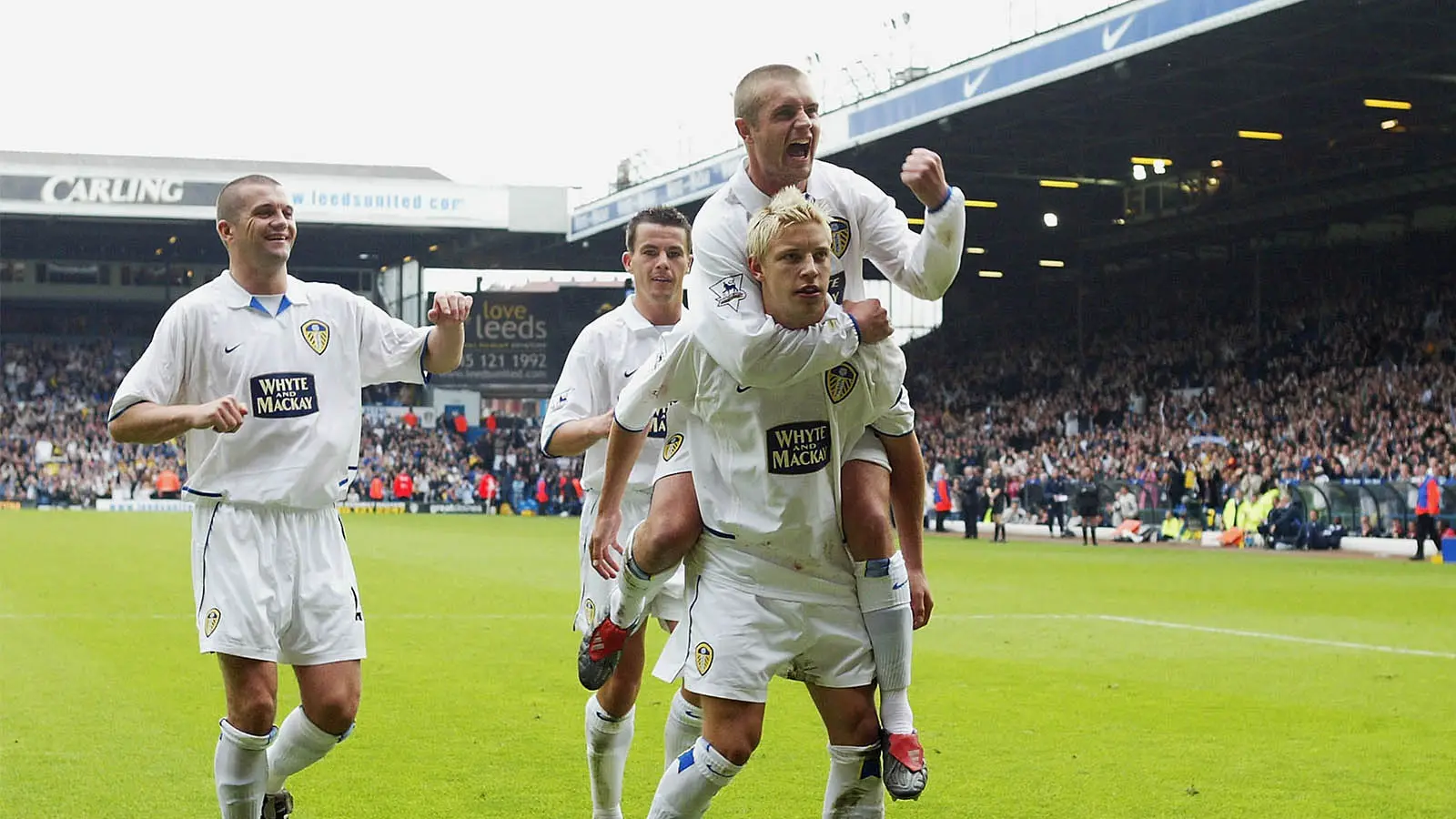 Alan Smith scored on his final appearance as a Leeds player (Image: Getty)