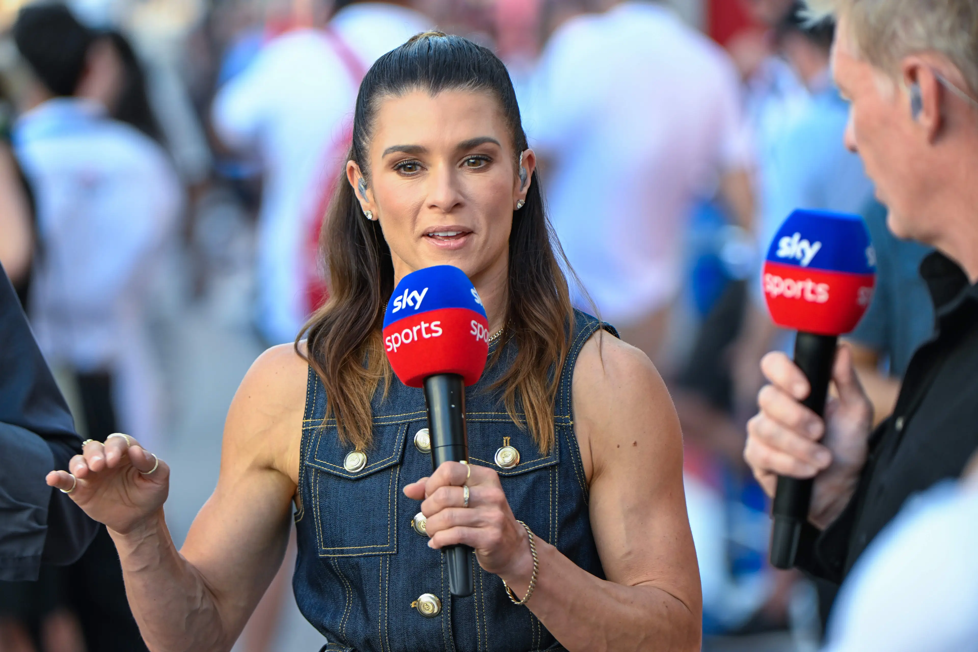 Danica Patrick will not be a part of the Sky Sports F1 line-up for 2026. Image: Getty