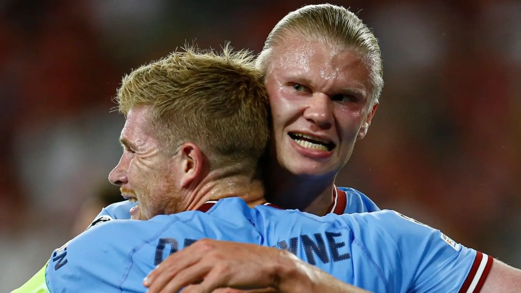 Erling Haaland and Kevin De Bruyne