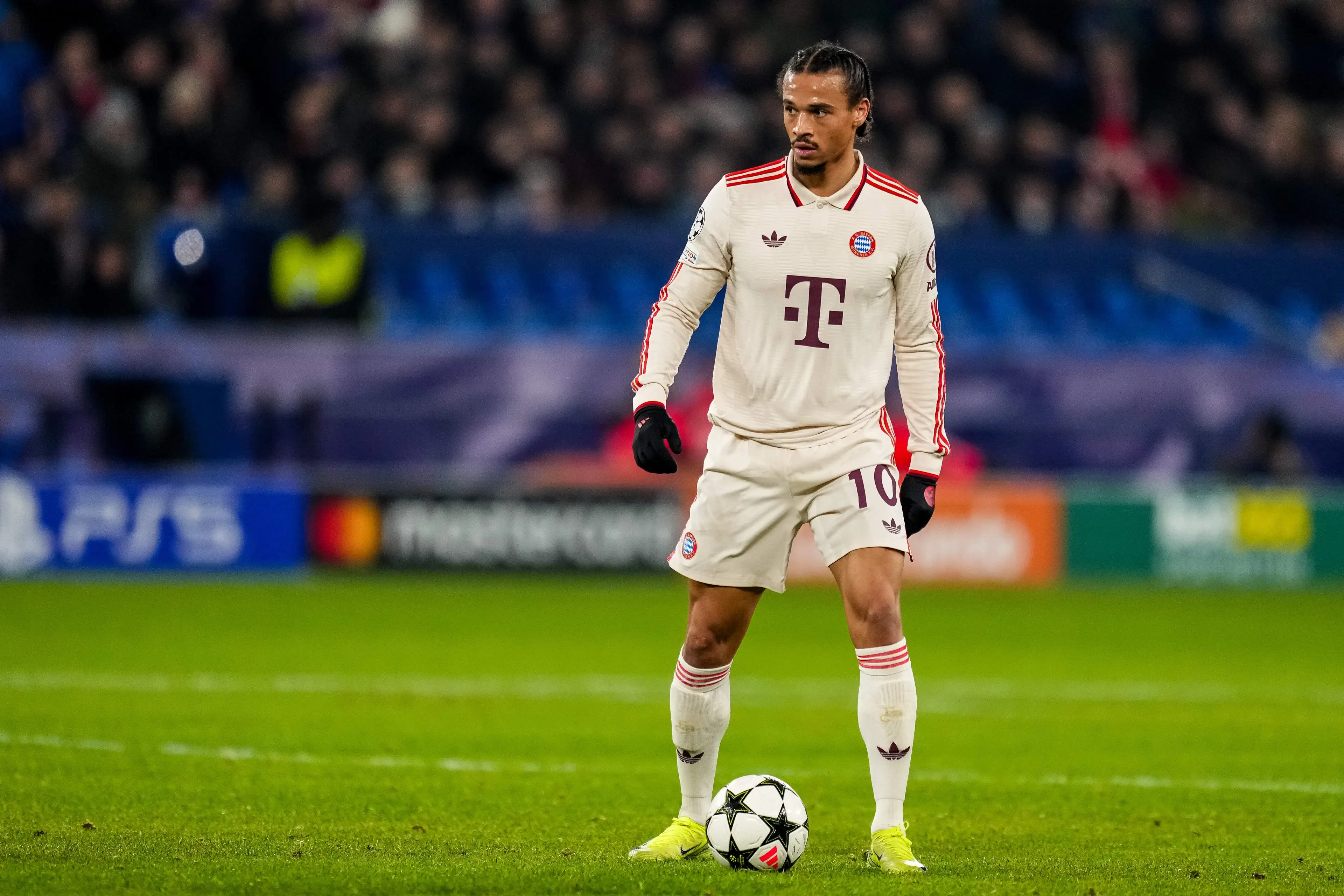 Leroy Sane has been linked with a return to the Premier League with Liverpool. Image: Getty