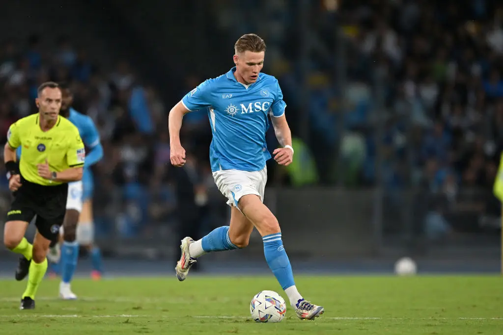 Scott McTominay has impressed at Napoli (Credit:Getty)