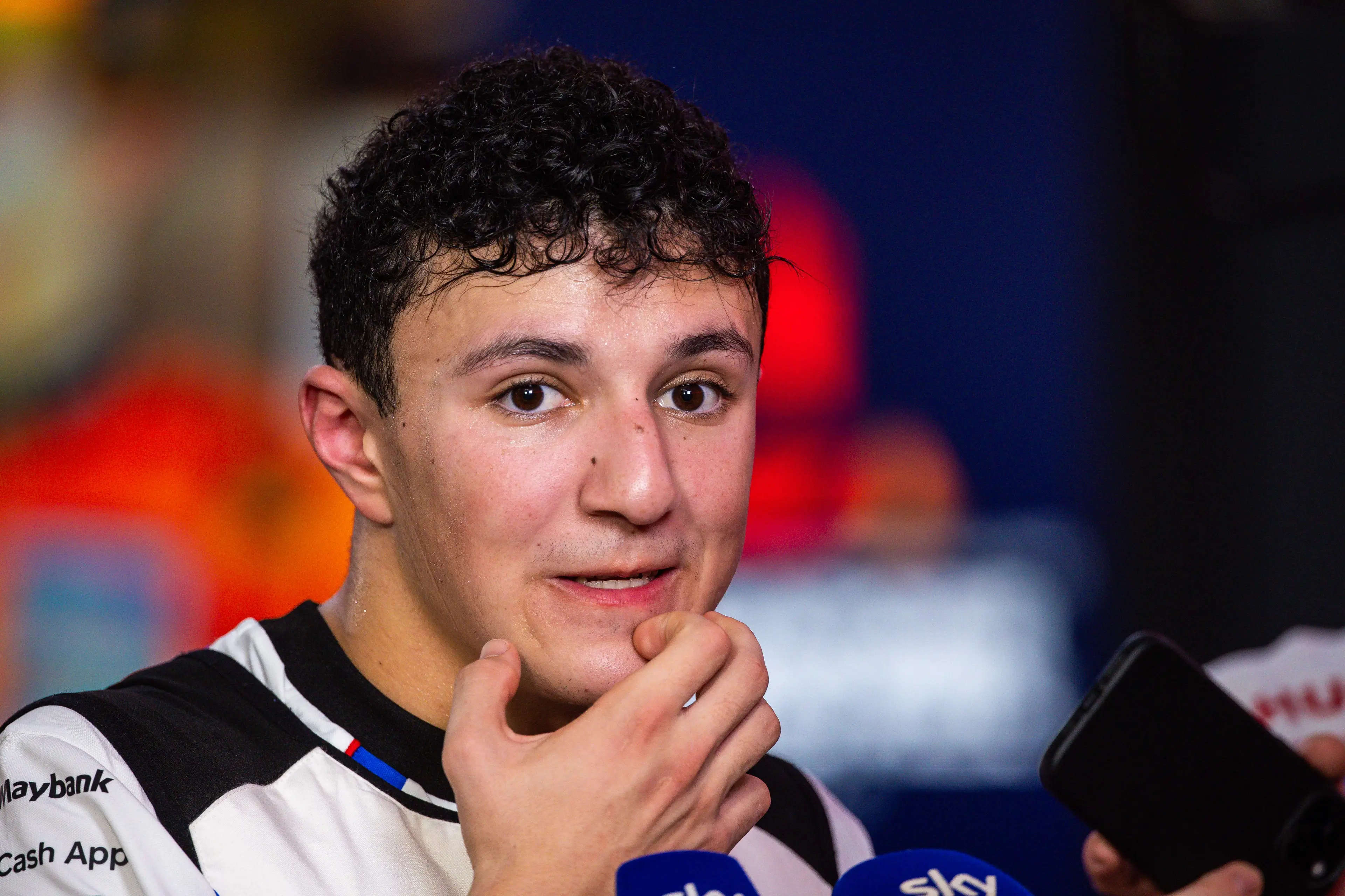 Isack Hadjar has been tipped to become Max Verstappen's teammate. Image: Getty