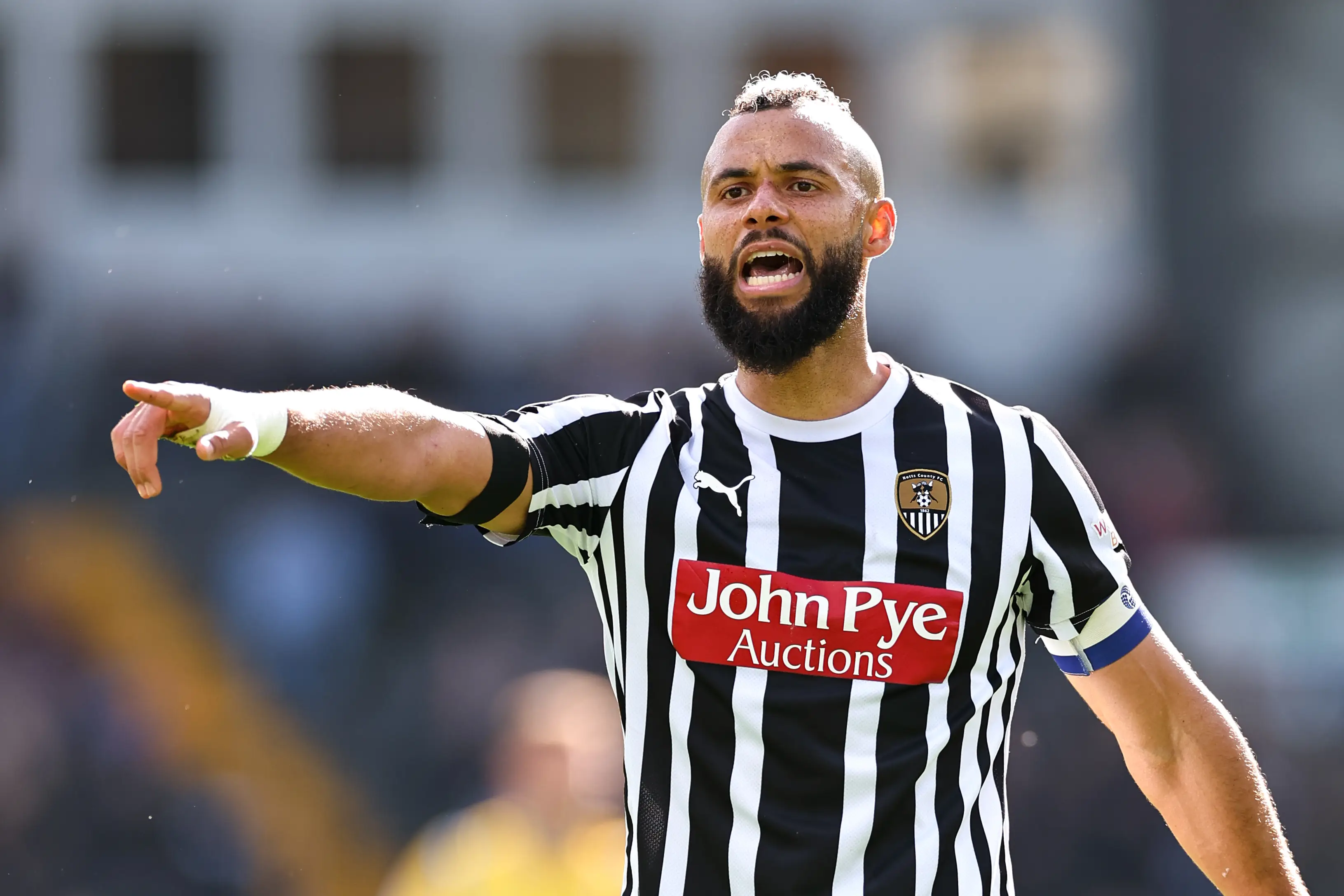 John Bostock during his spell with Notts County back in 2023