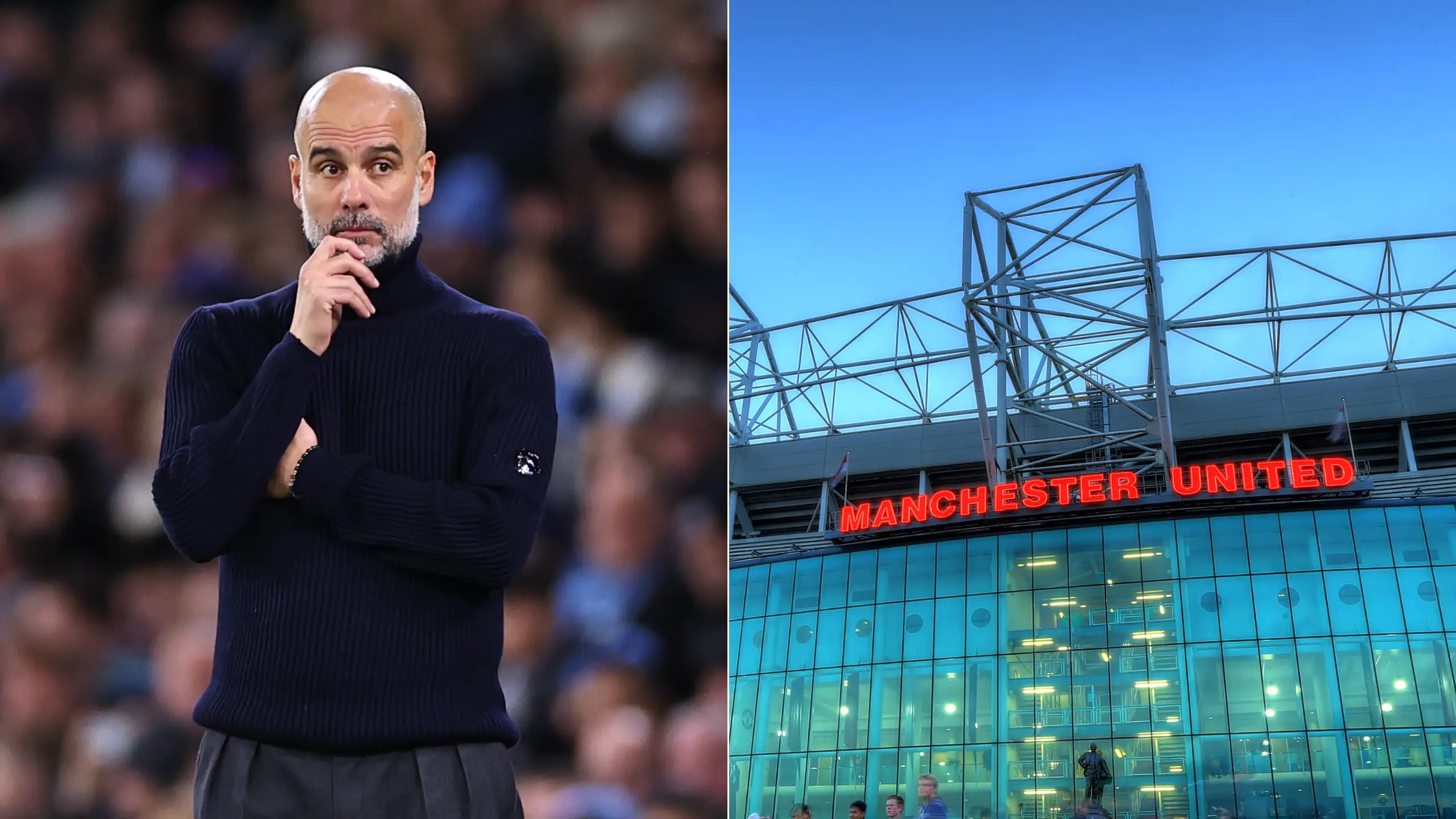  Man United fans are all saying the same thing after Pep Guardiola loses five games in a row for the first time ever