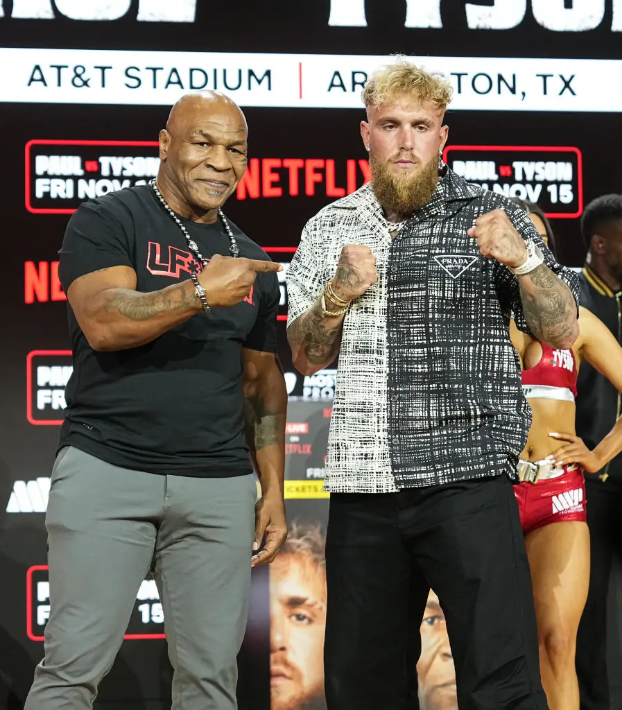 Jake Paul vs Mike Tyson- Getty