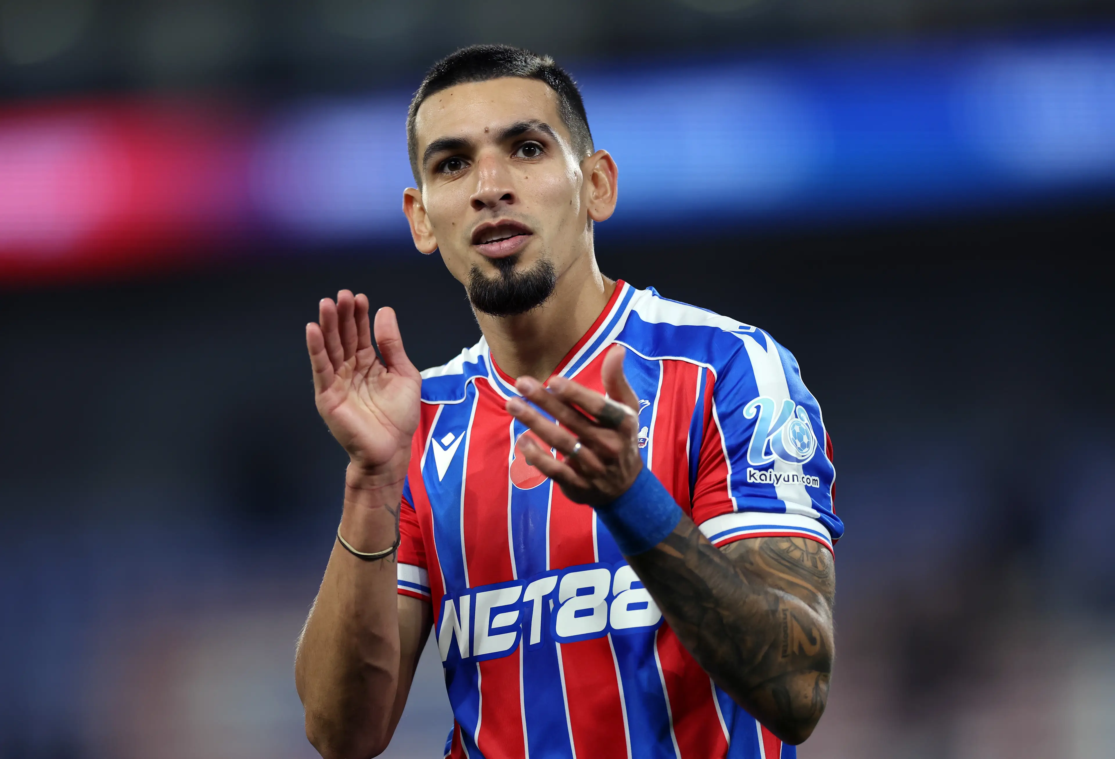 Daniel Munoz of Crystal Palace. Image: Getty