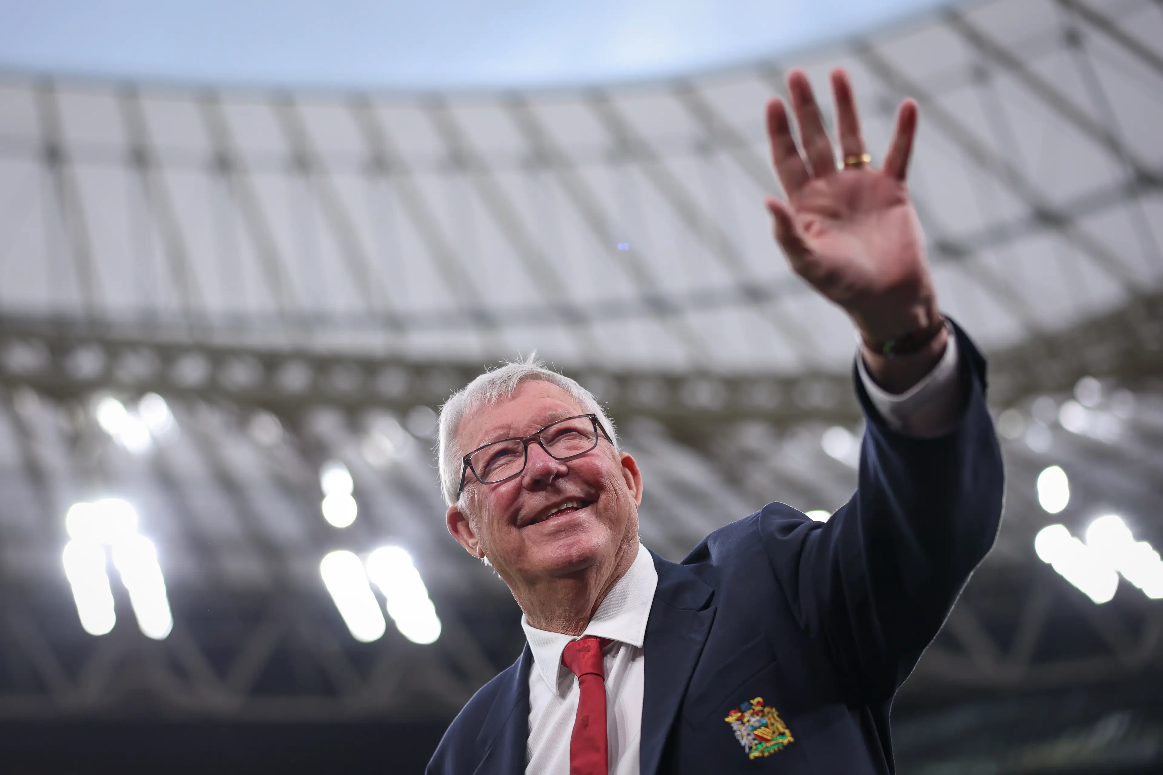 Sir Alex Ferguson is Manchester United's greatest ever manager. Image: Getty