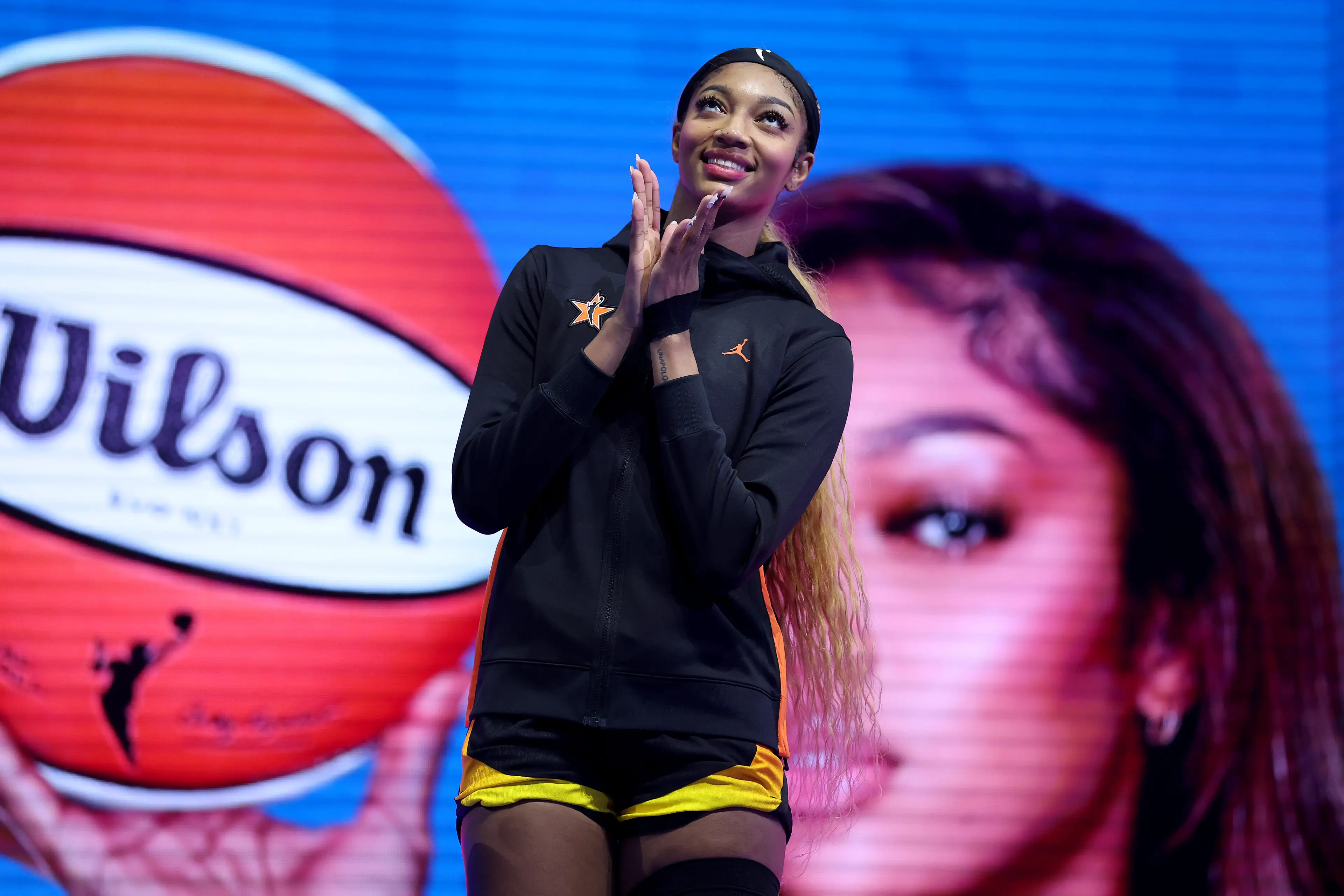 WNBA star Angel Reese. (Image: Getty)