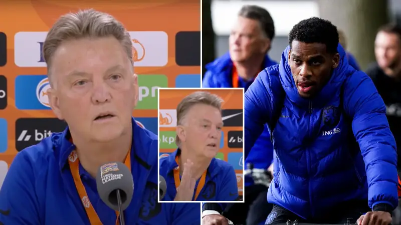Louis Van Gaal Publicly Urges Jurrien Timber To Turn Down Move To Manchester United This Summer
