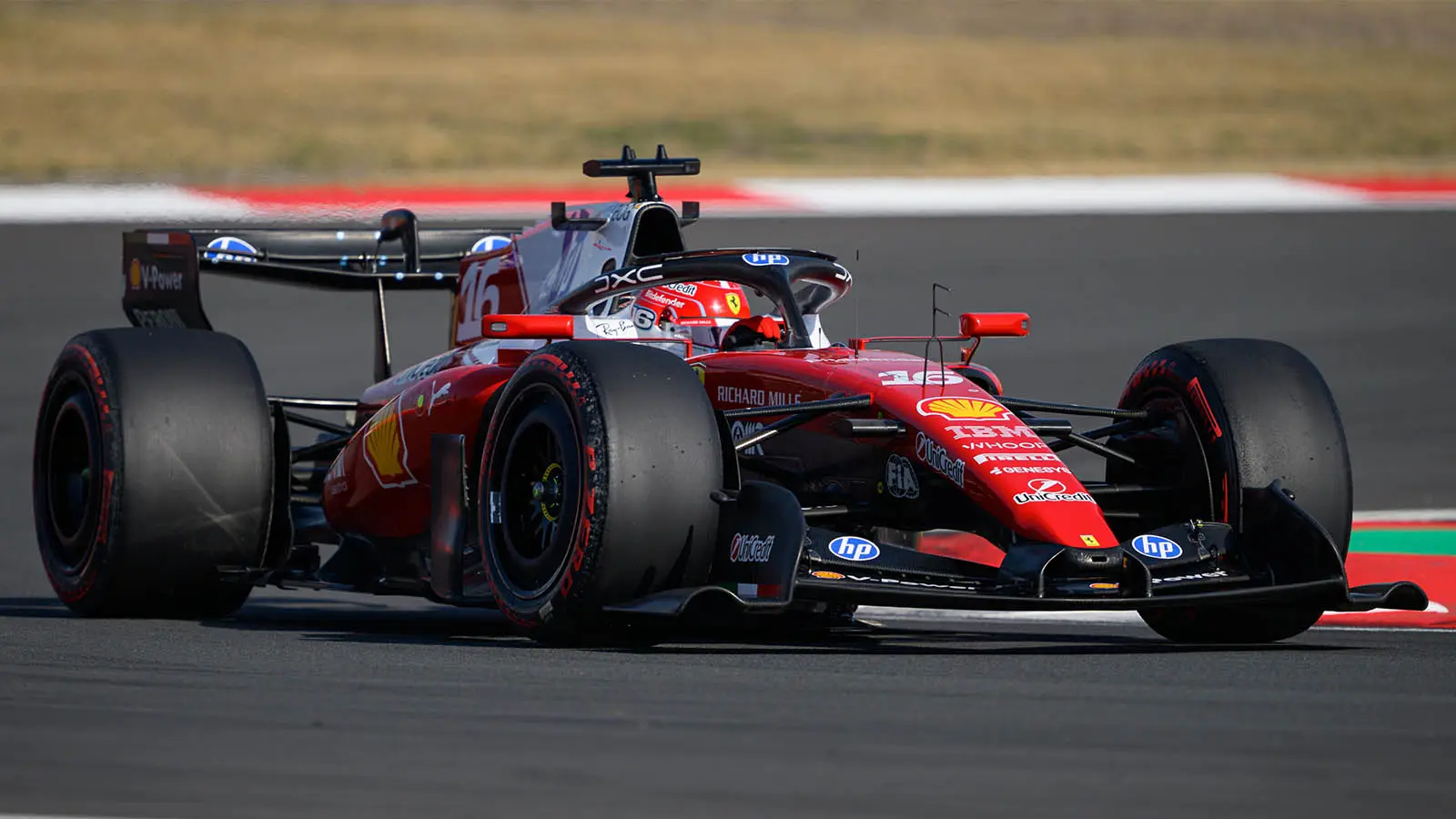 Charles Leclerc suffered battery-related issues in Chinese GP qualifying (Image: Getty)