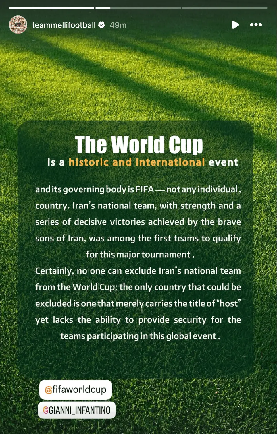 Image: Instagram/@teammellifootball