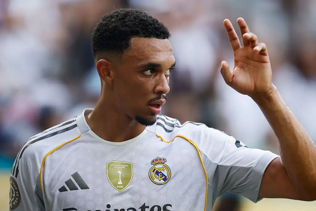 Trent Alexander-Arnold in action for Real Madrid (Credit:Getty)