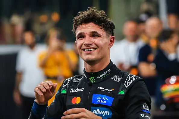 Lando Norris pictured (Image: Getty)