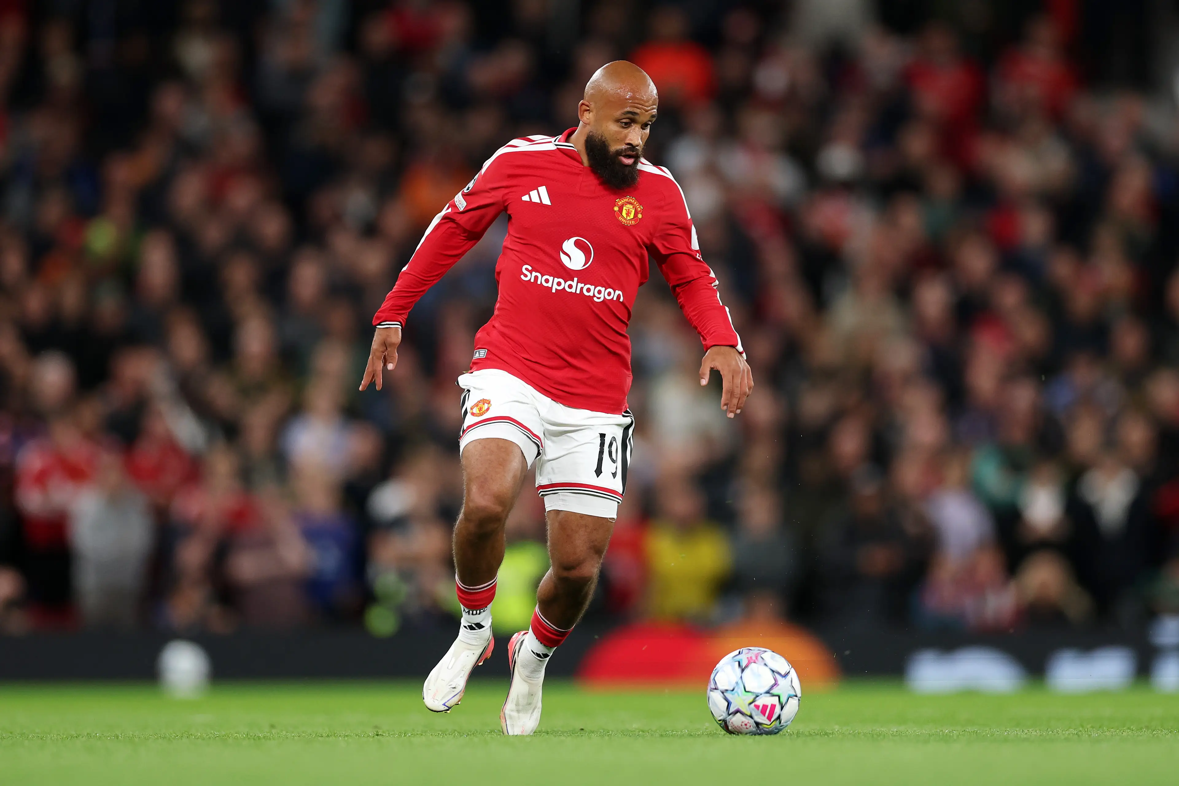 Mbuemo made his Champions League debut on Thursday night. Image credit: Getty