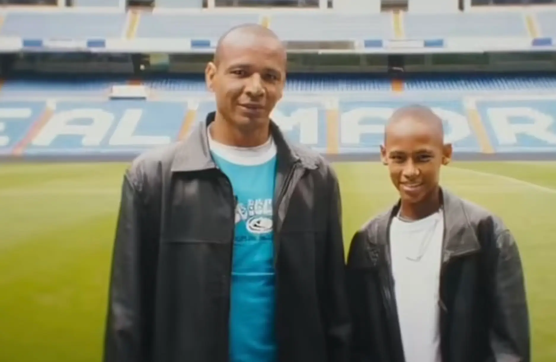 Pictures have emerged of Neymar during his trial with the club (Image: AS)