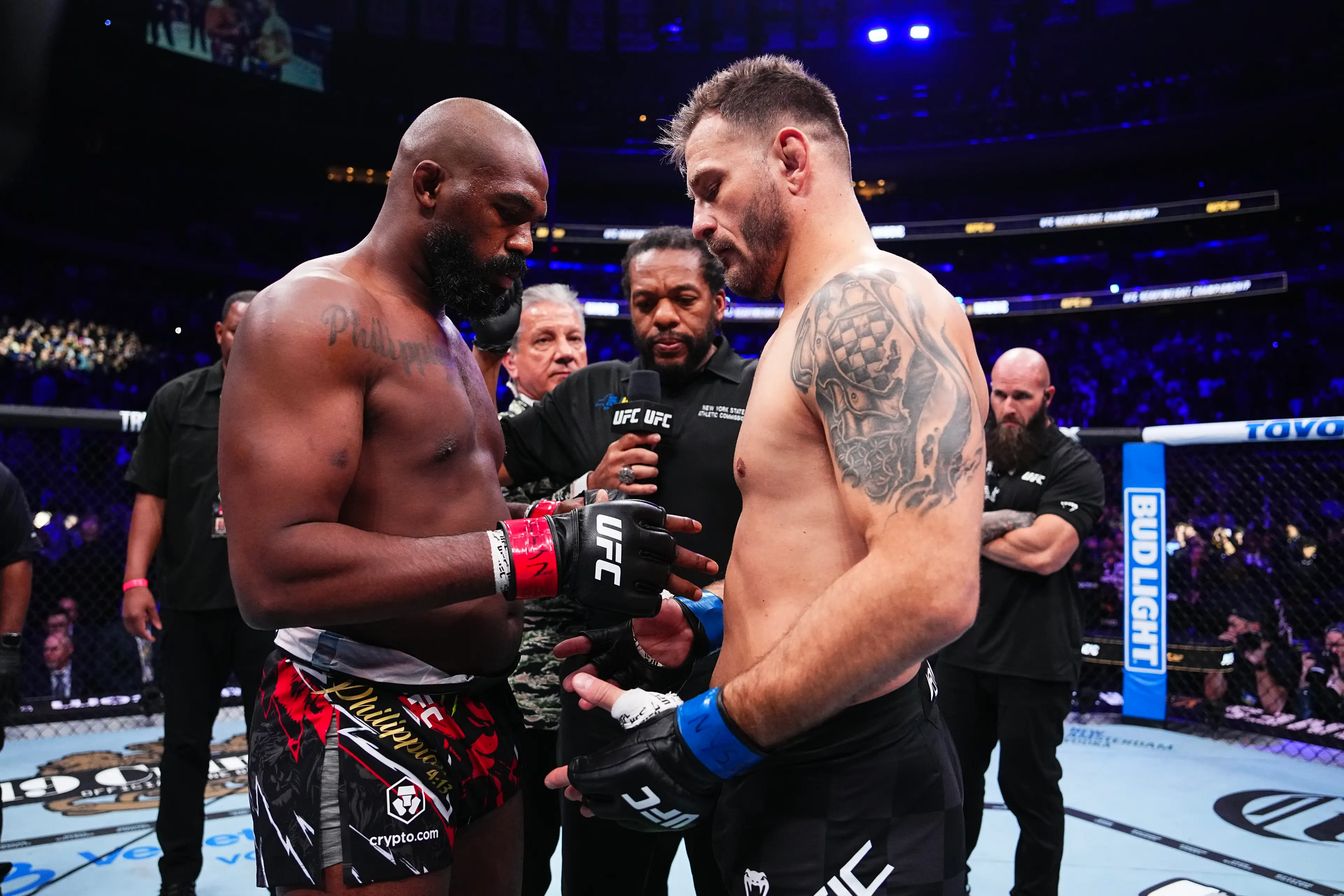 Jones hasn’t fought since knocking out Stipe Miocic in November last year. Image credit: Getty