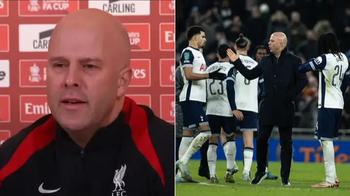 Arne Slot makes his feelings clear on what Liverpool fans did in the 60th minute against Tottenham