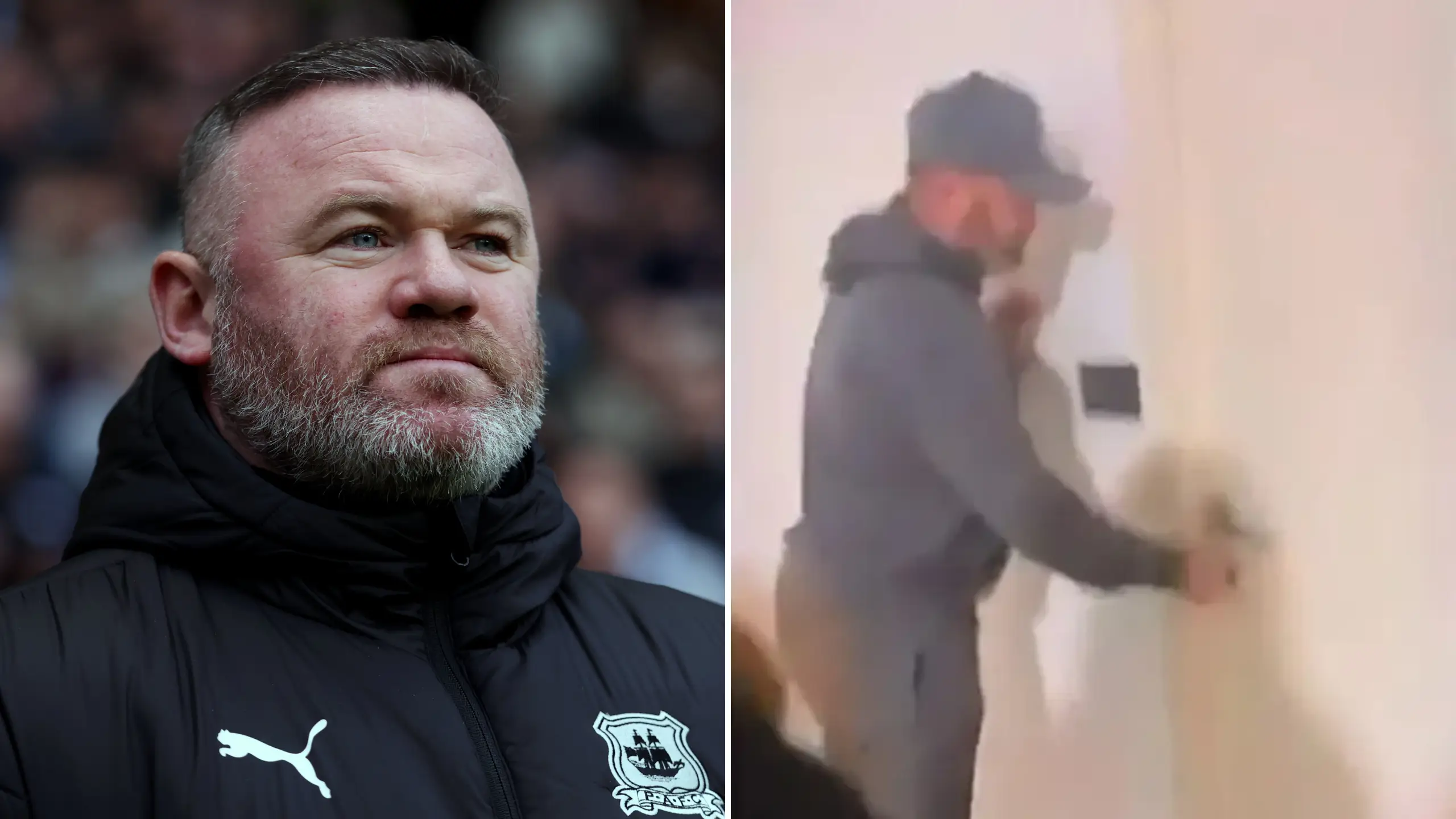 Wayne Rooney issues statement after video of woman entering his flat was shared online