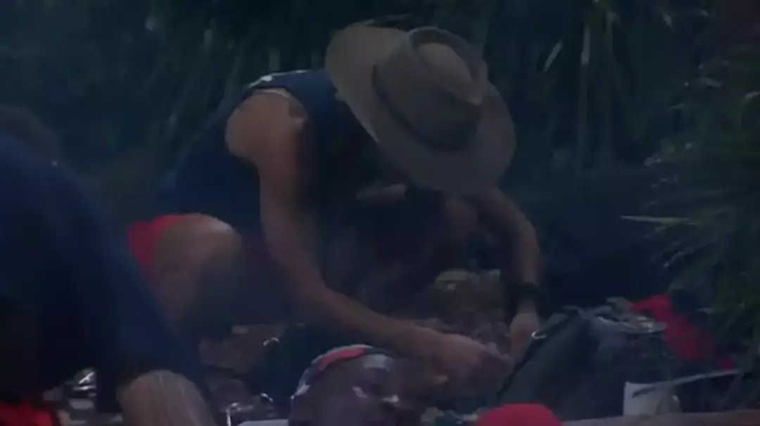 Alex Scott was caught red-handed. Image: ITV