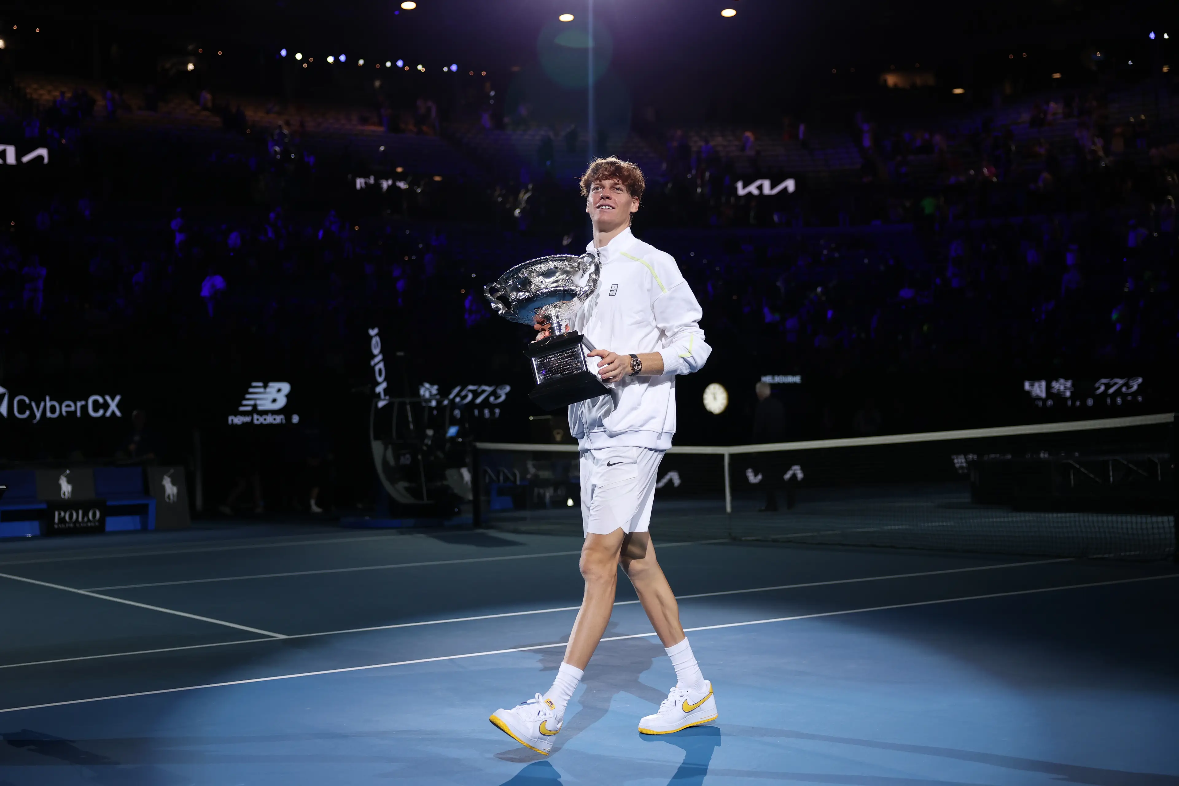 Jannik Sinner is the current Australian Open winner. (Image: Getty)