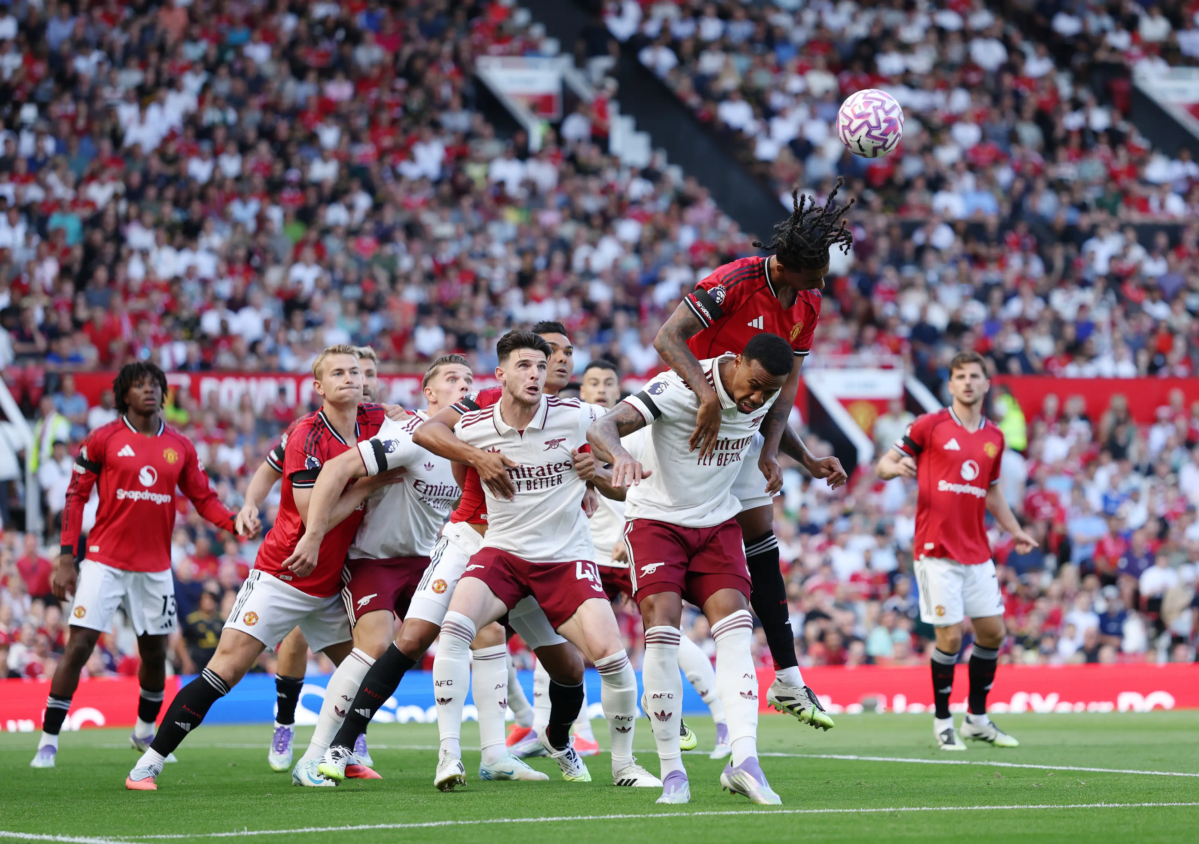Yoro impressed against Arsenal. Image credit: Getty