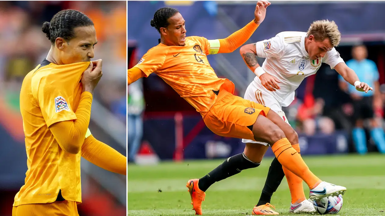 "He's basically doing nothing" - Virgil van Dijk slammed by Dutch legend after Italy defeat