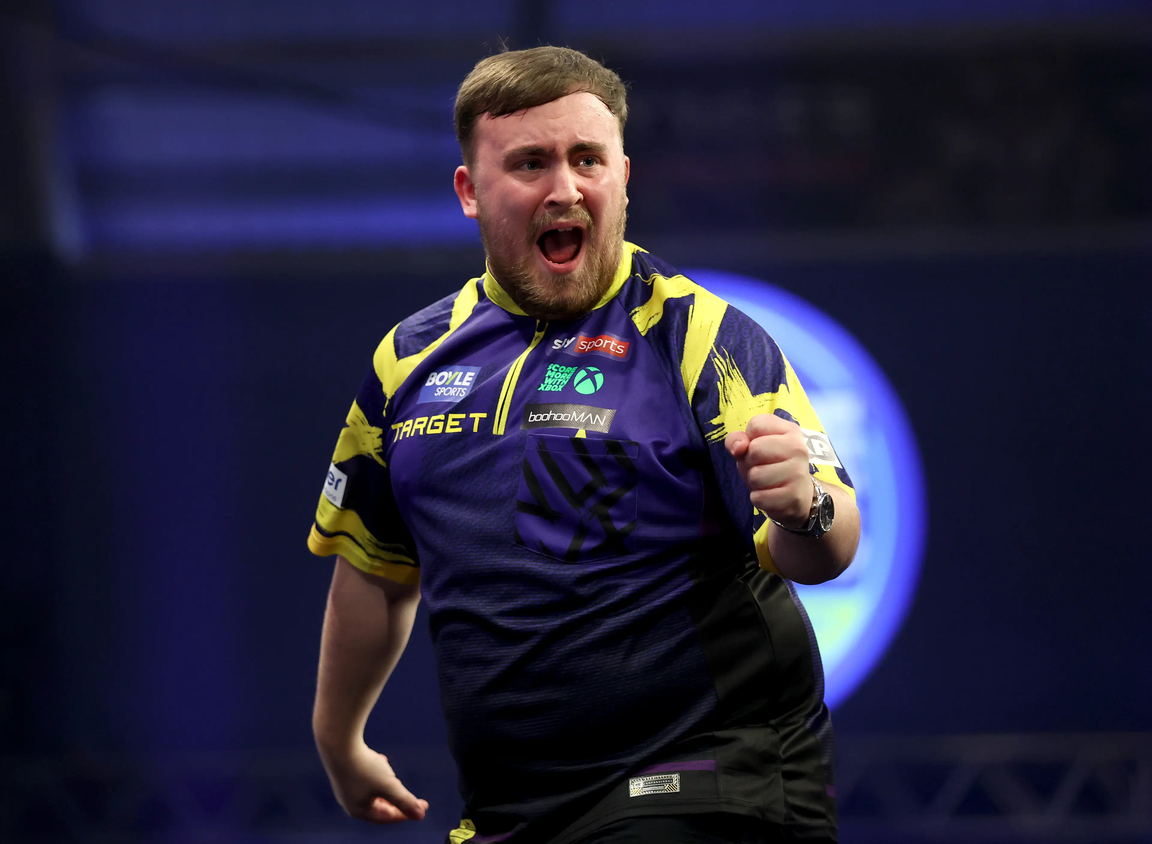 Luke Littler is set to become world number one this year. (Image: Getty)