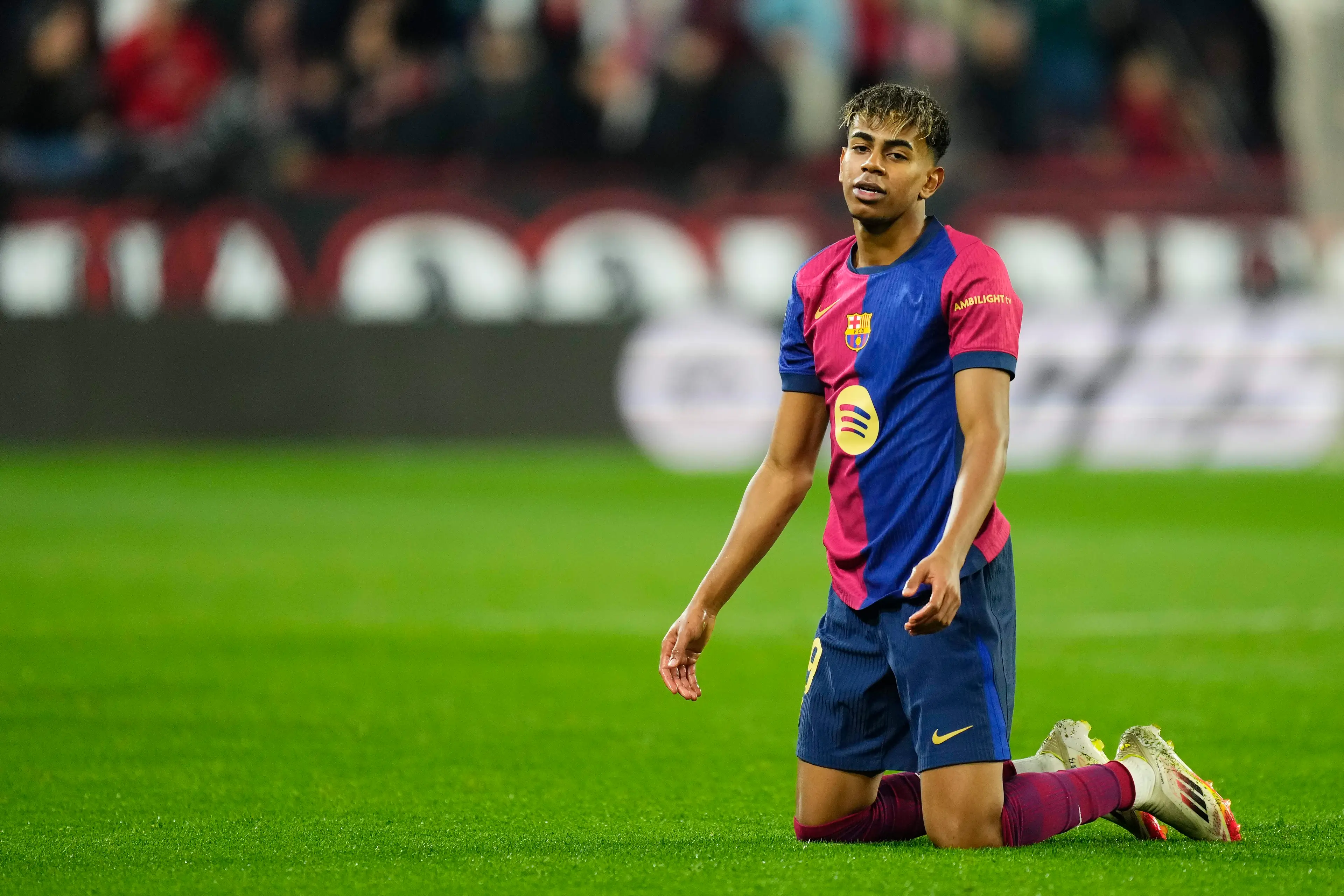 Lamine Yamal has been a revelation for Barcelona this season (Image: Getty)