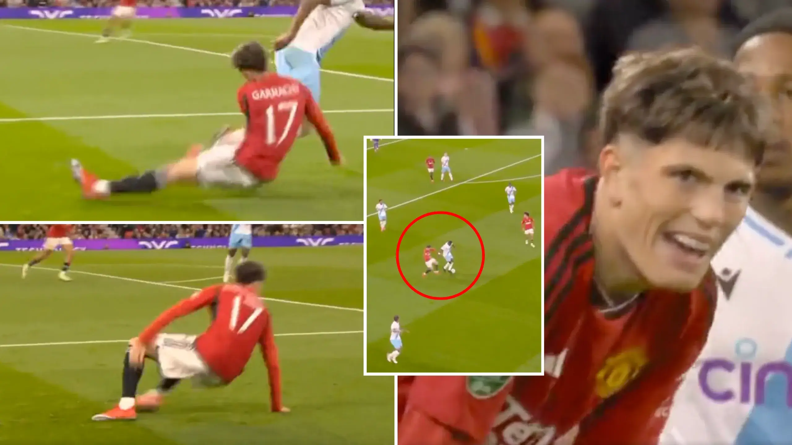 Alejandro Garnacho proved he has that dog in him with monstrous recovery run after being tackled