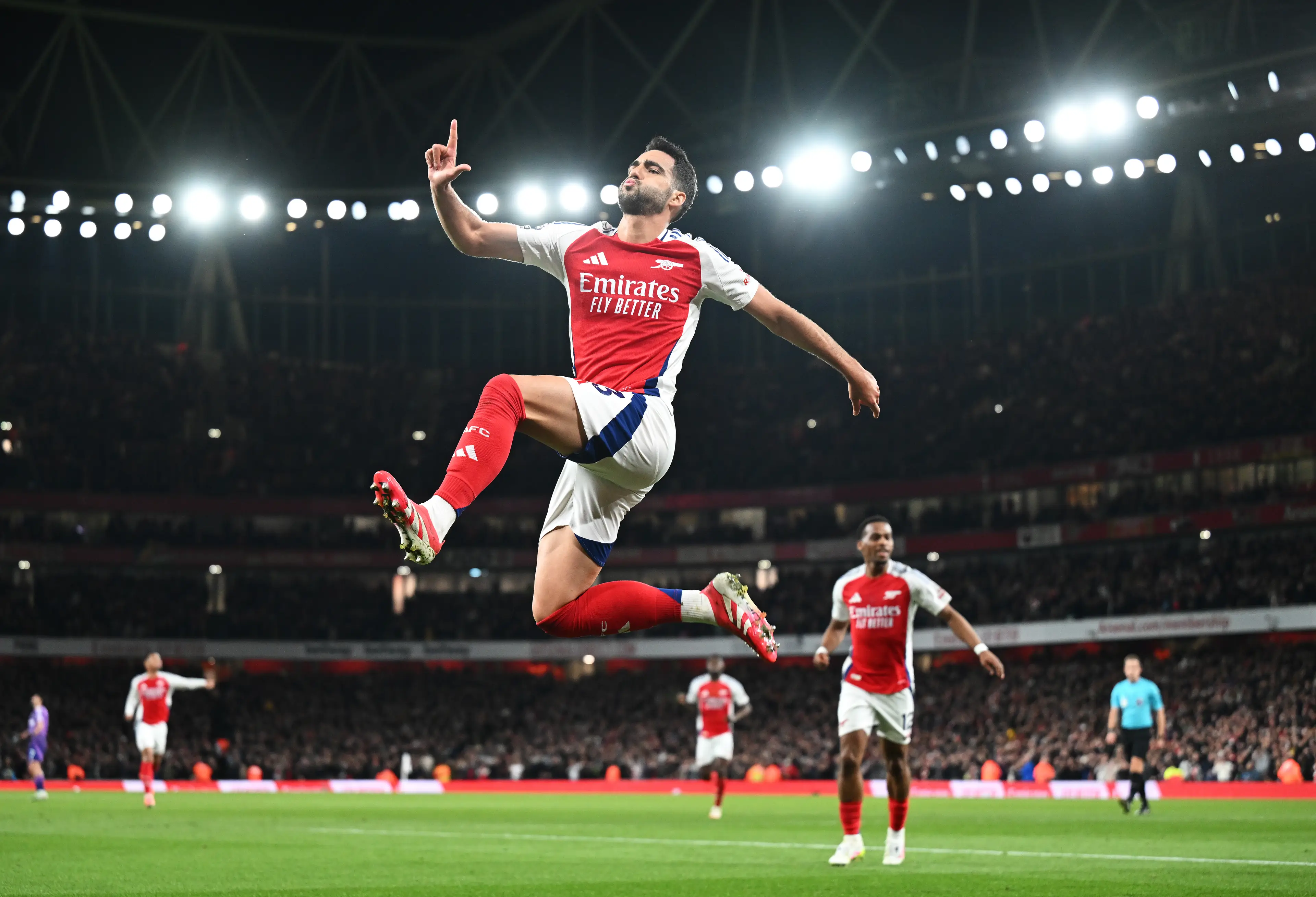 Merino has scored six Premier League goals this season. Image credit: Getty