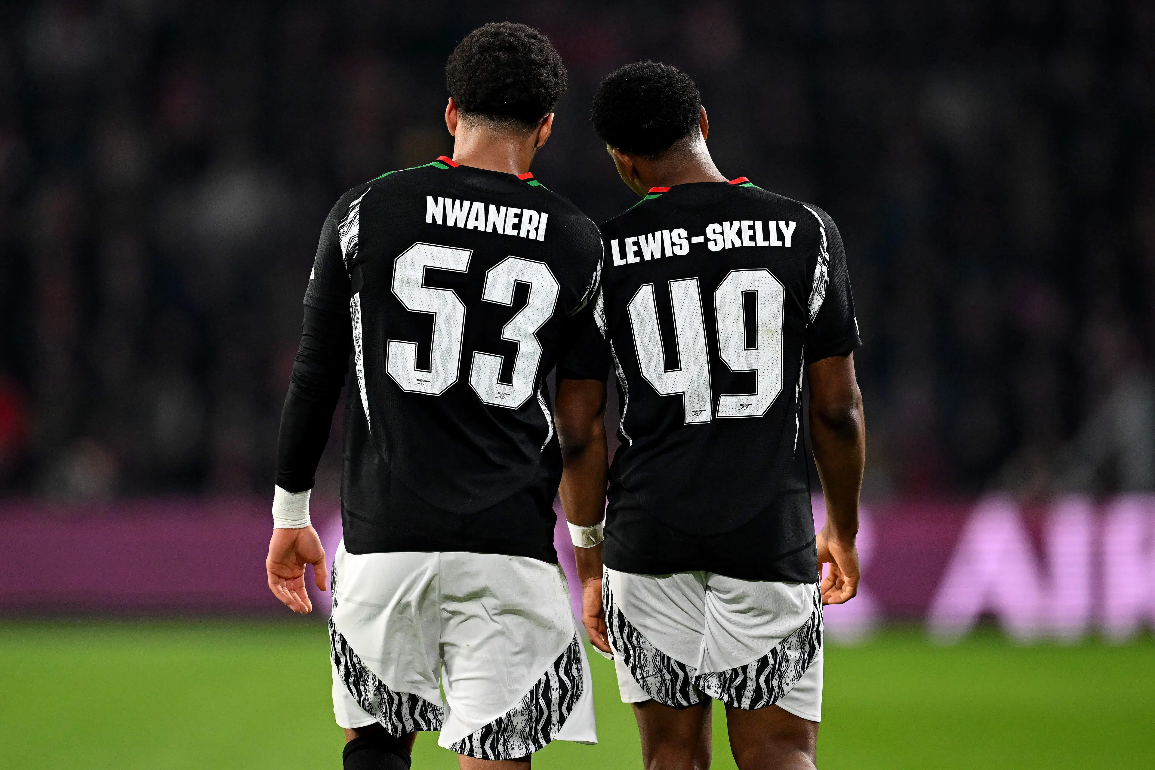 Nwaneri has been one of Arsenal's standout performers this season. Image credit: Getty