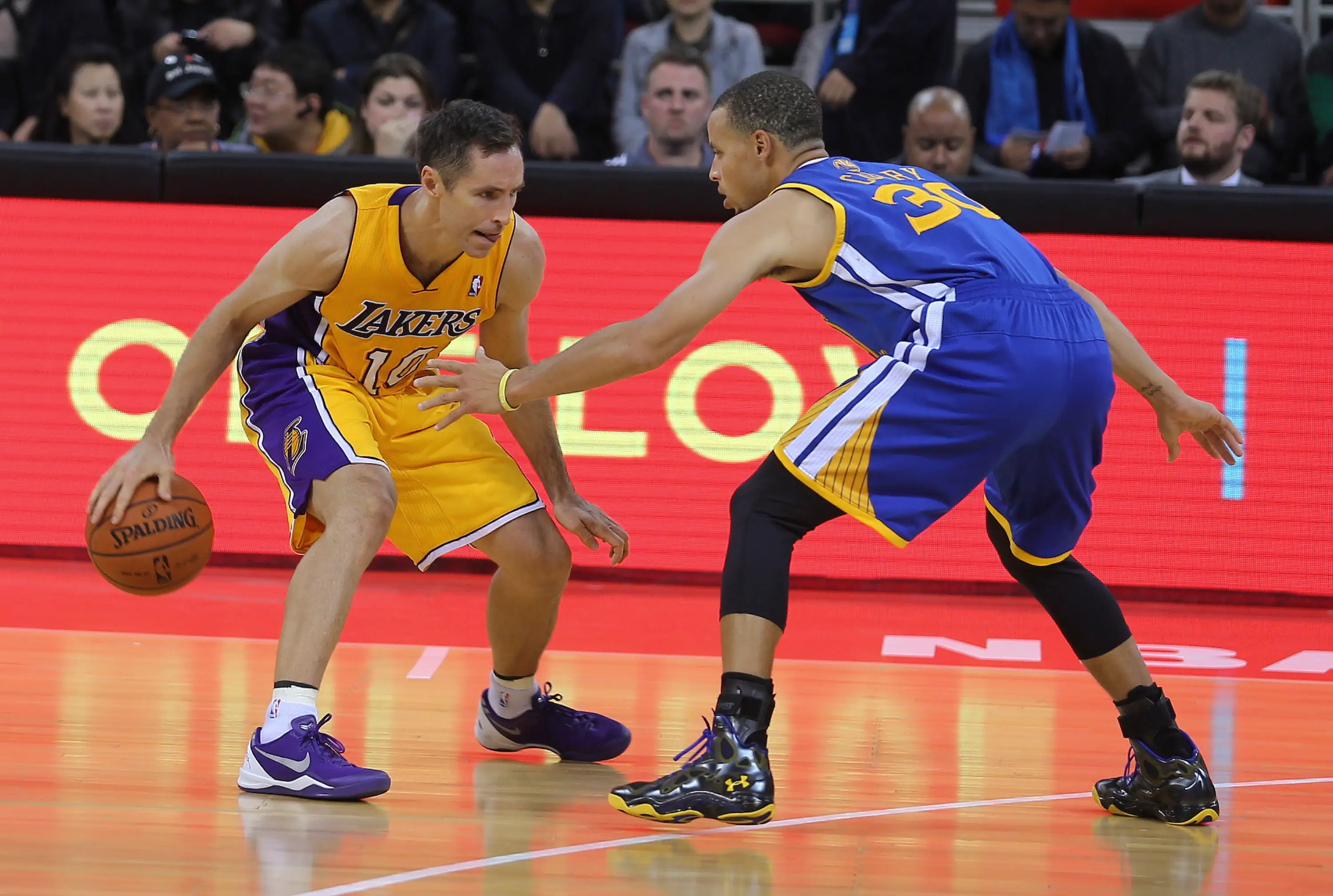 Steve Nash and Steph Curry in 2013 (Image: Getty)