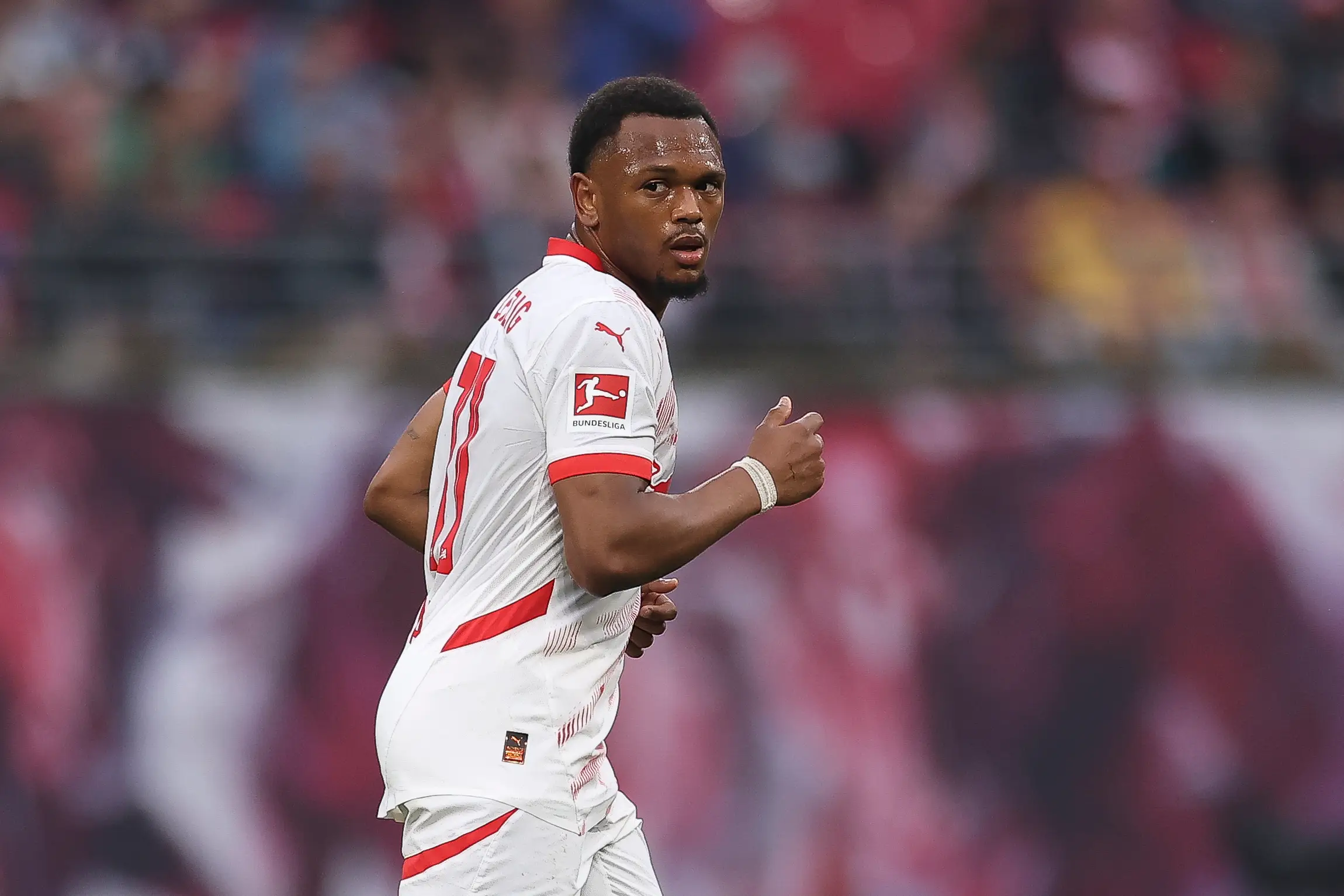 RB Leipzig's Lois Openda. (Image: Getty)