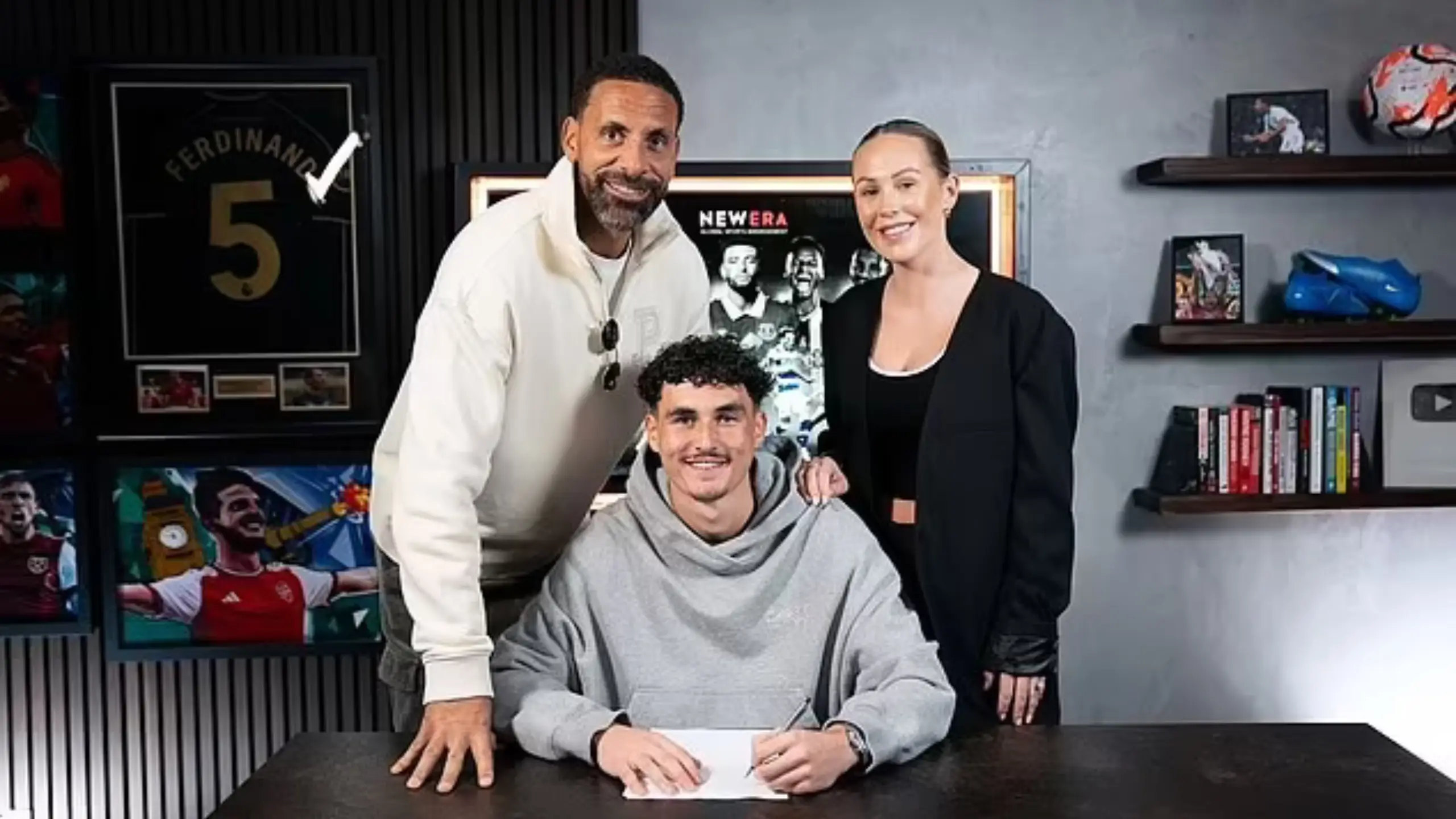 Rio Ferdinand's 18-year-old son makes first senior appearance just a day after completing 'work experience' move 