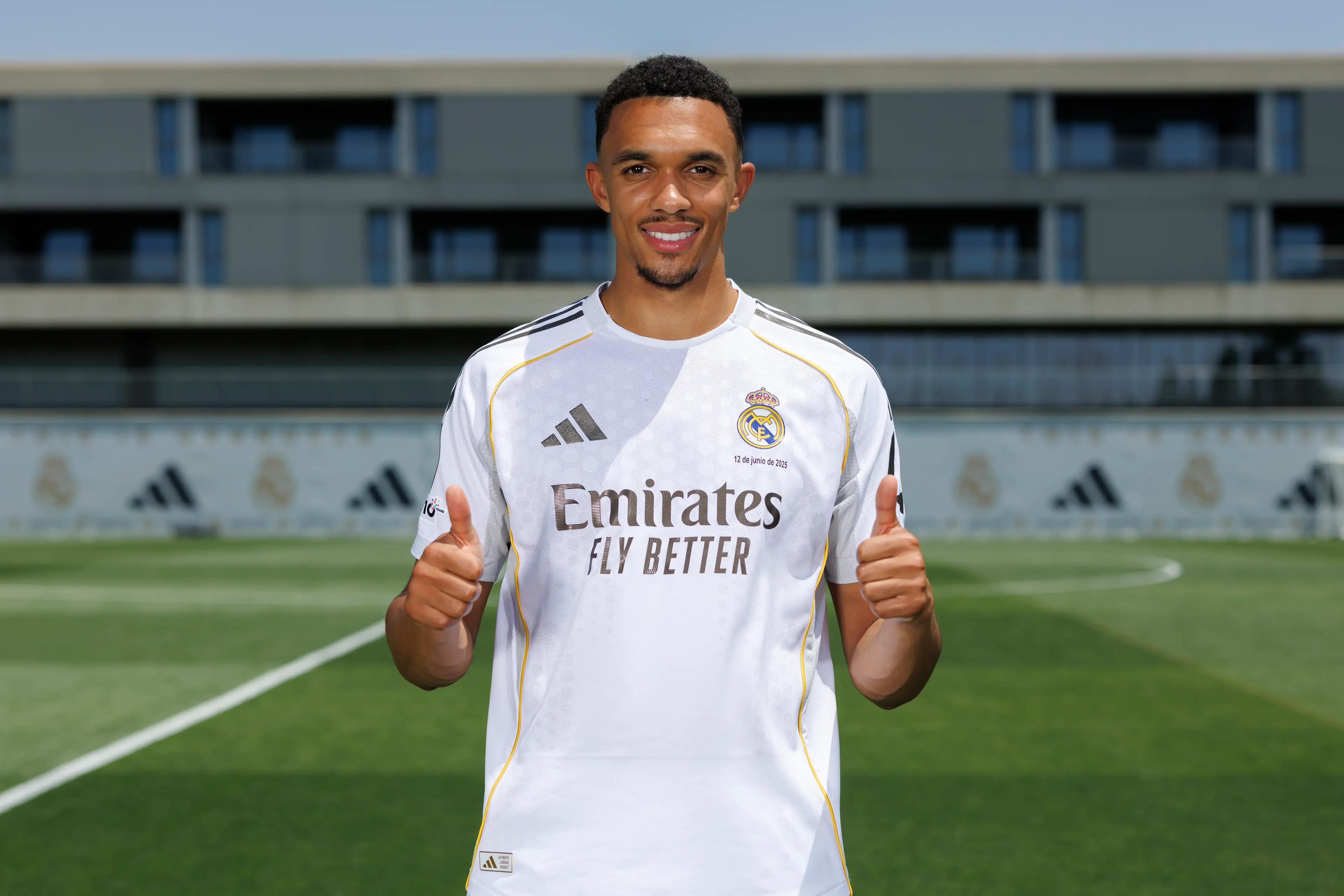 Trent Alexander-Arnold is set to start for Real Madrid against Al Hilal. Image: Getty 