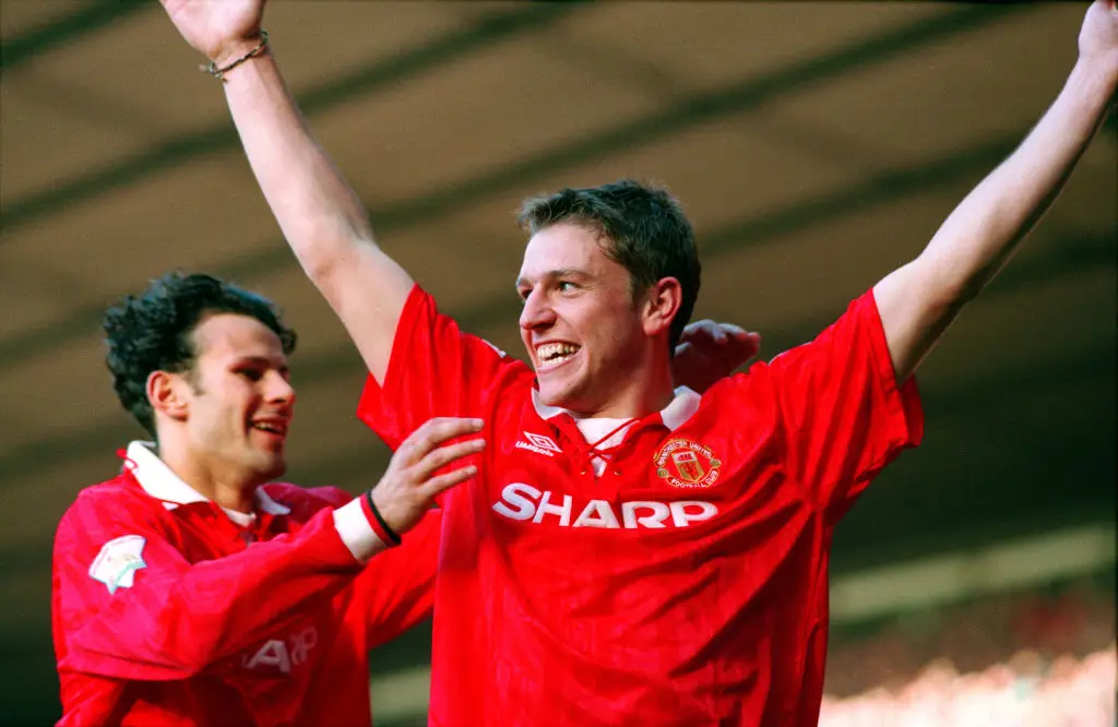 Lee Sharpe made 193 appearances for Manchester United. (Image: Getty)