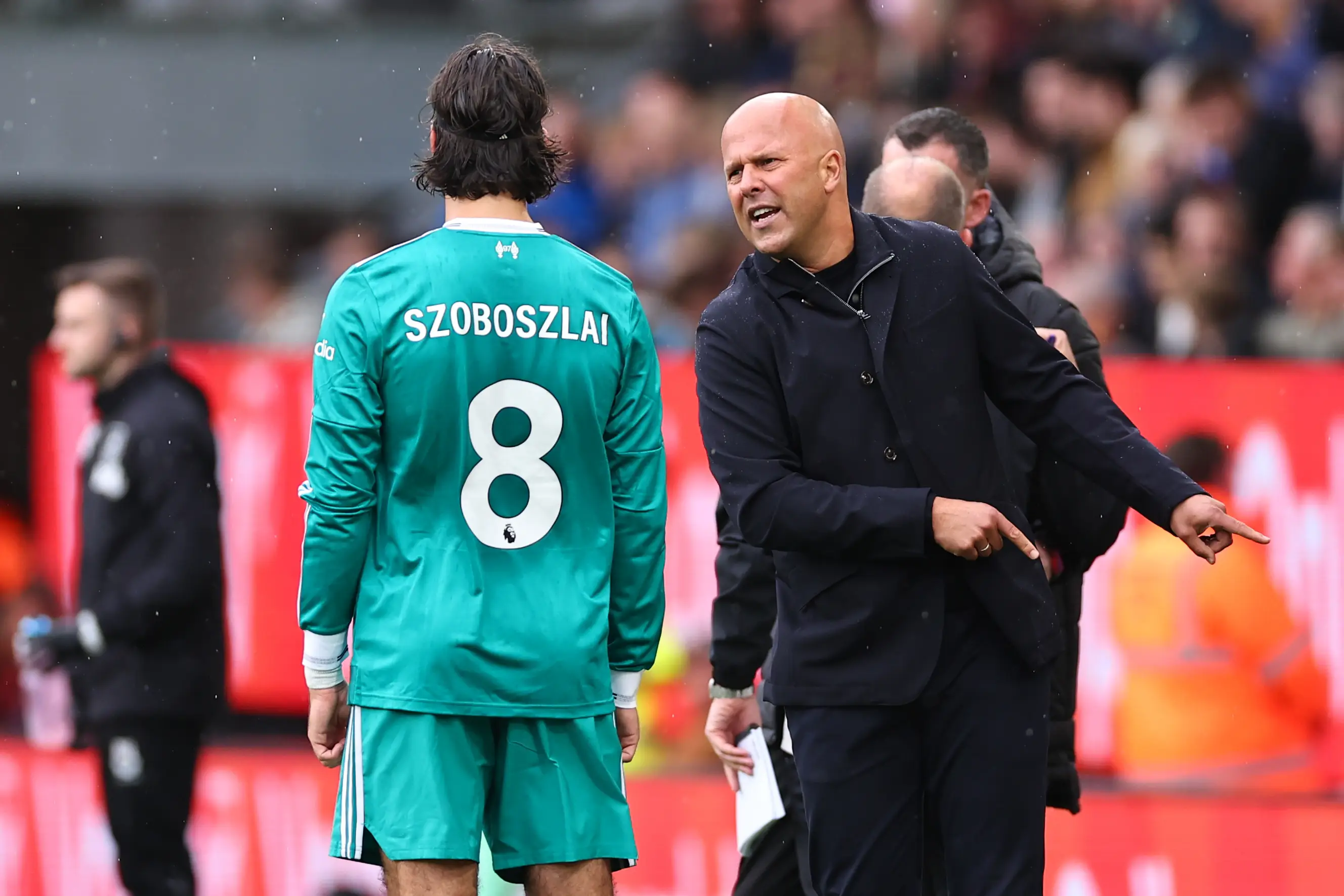 Arne Slot believes Liverpool would get £100 million for Dominik Szoboszlai if they sold him. Image: Getty 