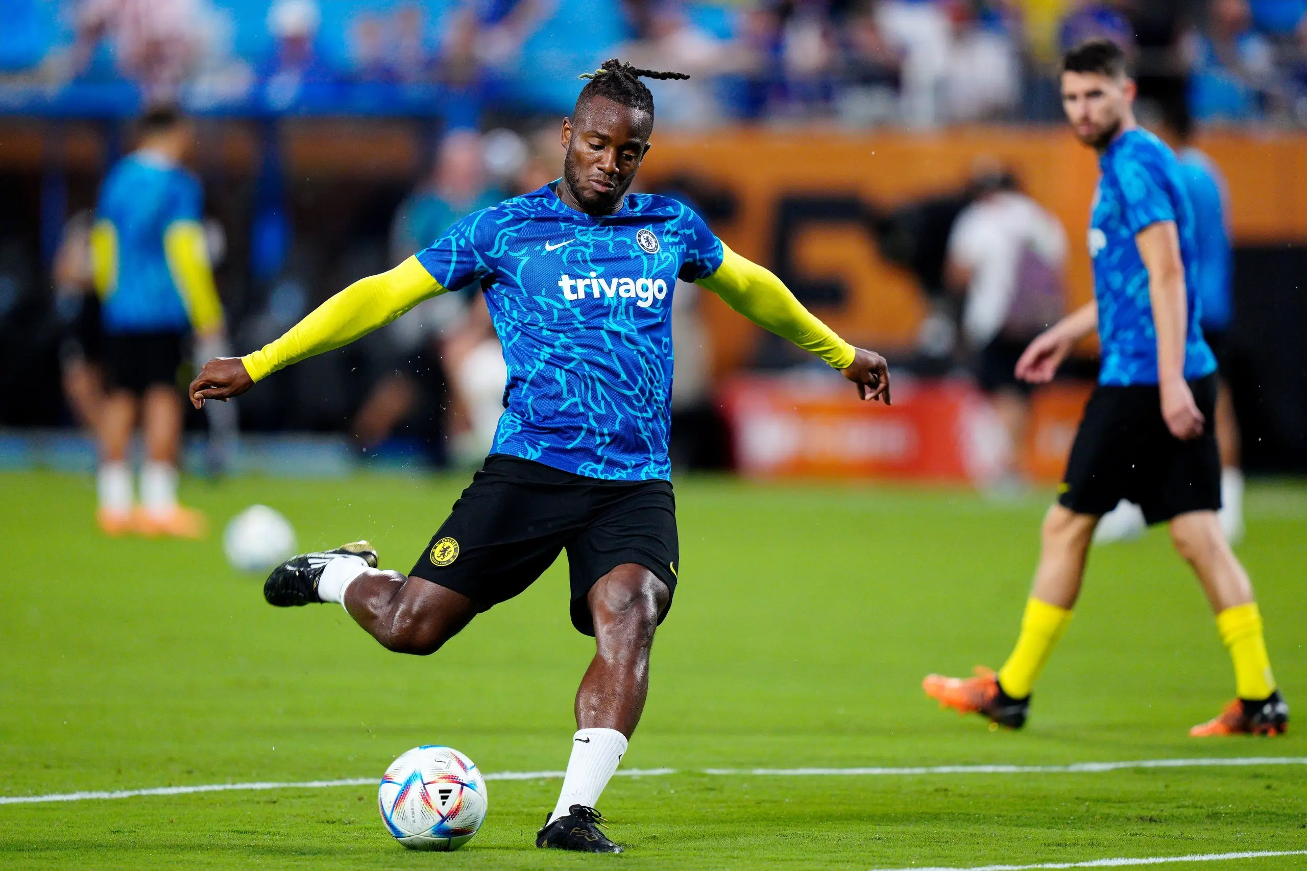 Michy Batshuayi has played in all three of Chelsea's pre-season games. (Chelsea FC)