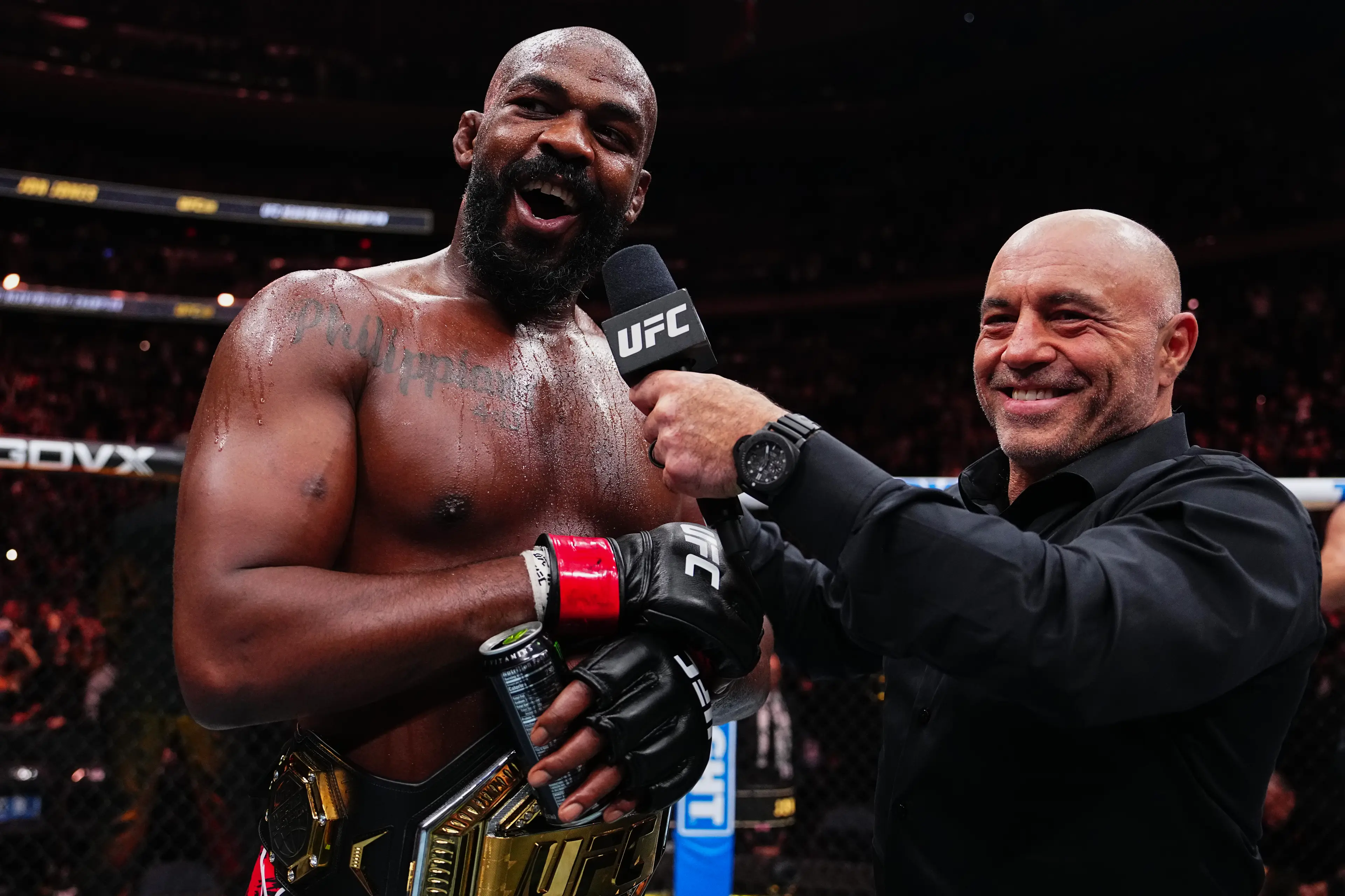 Dana White is eager to book a fight between Jon Jones and Tom Aspinall (Getty)