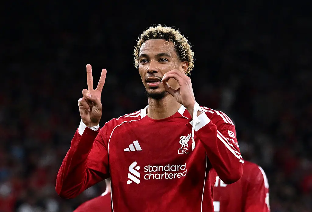 Liverpool signed Newcastle target Hugo Ekitike last month. (Image: Liverpool FC/Liverpool FC via Getty Images)