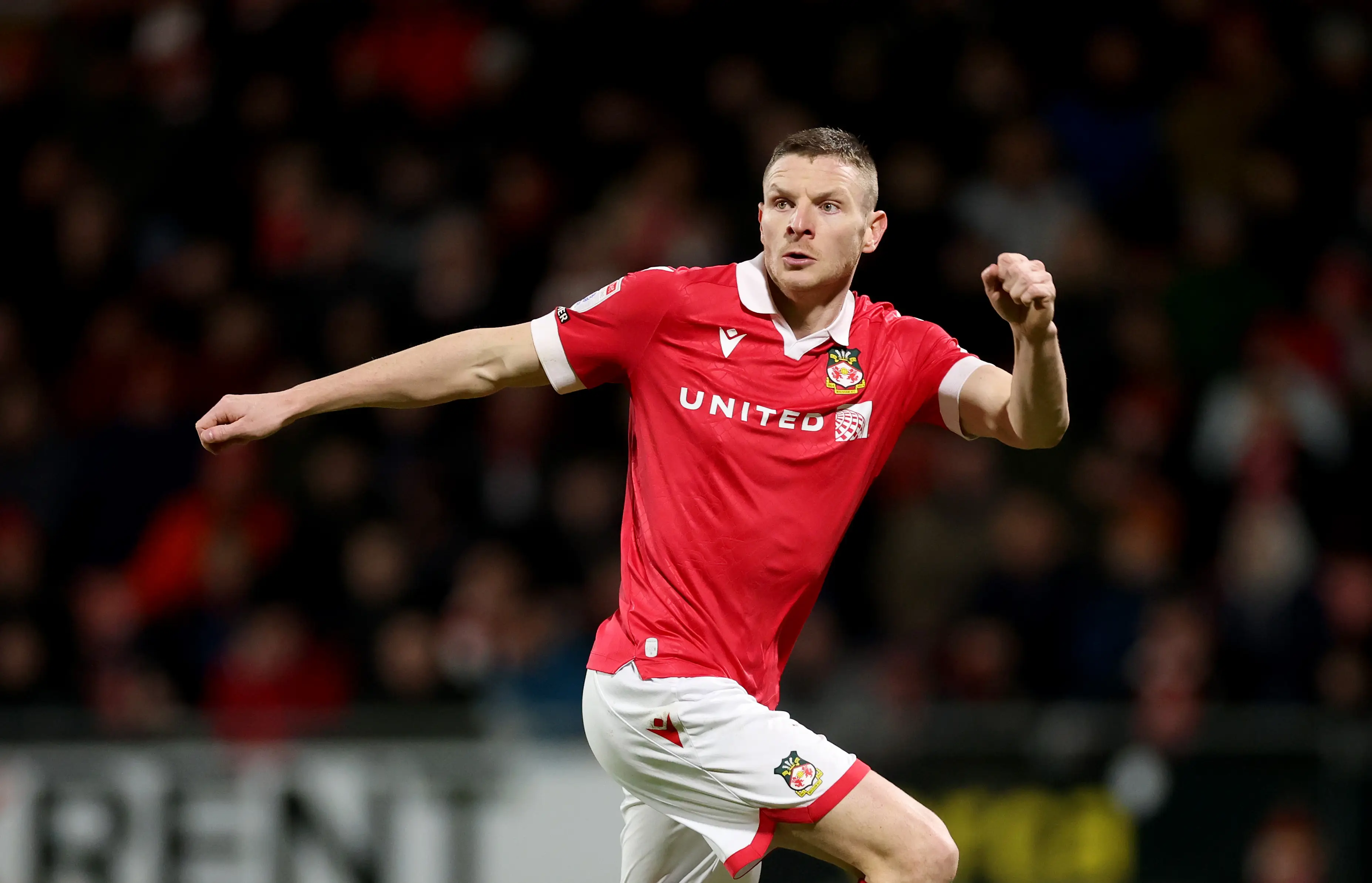Paul Mullin for Wrexham- Getty