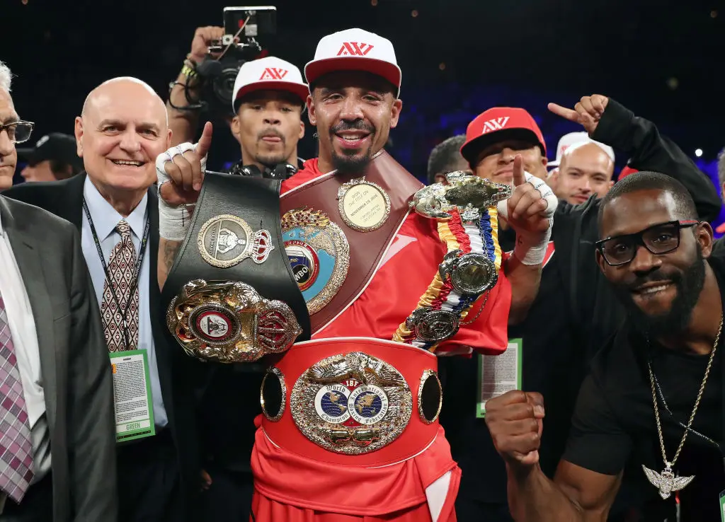 Andre Ward retired following his 2017 win over Sergey Kovalev. (Image: Christian Petersen/Getty Images)