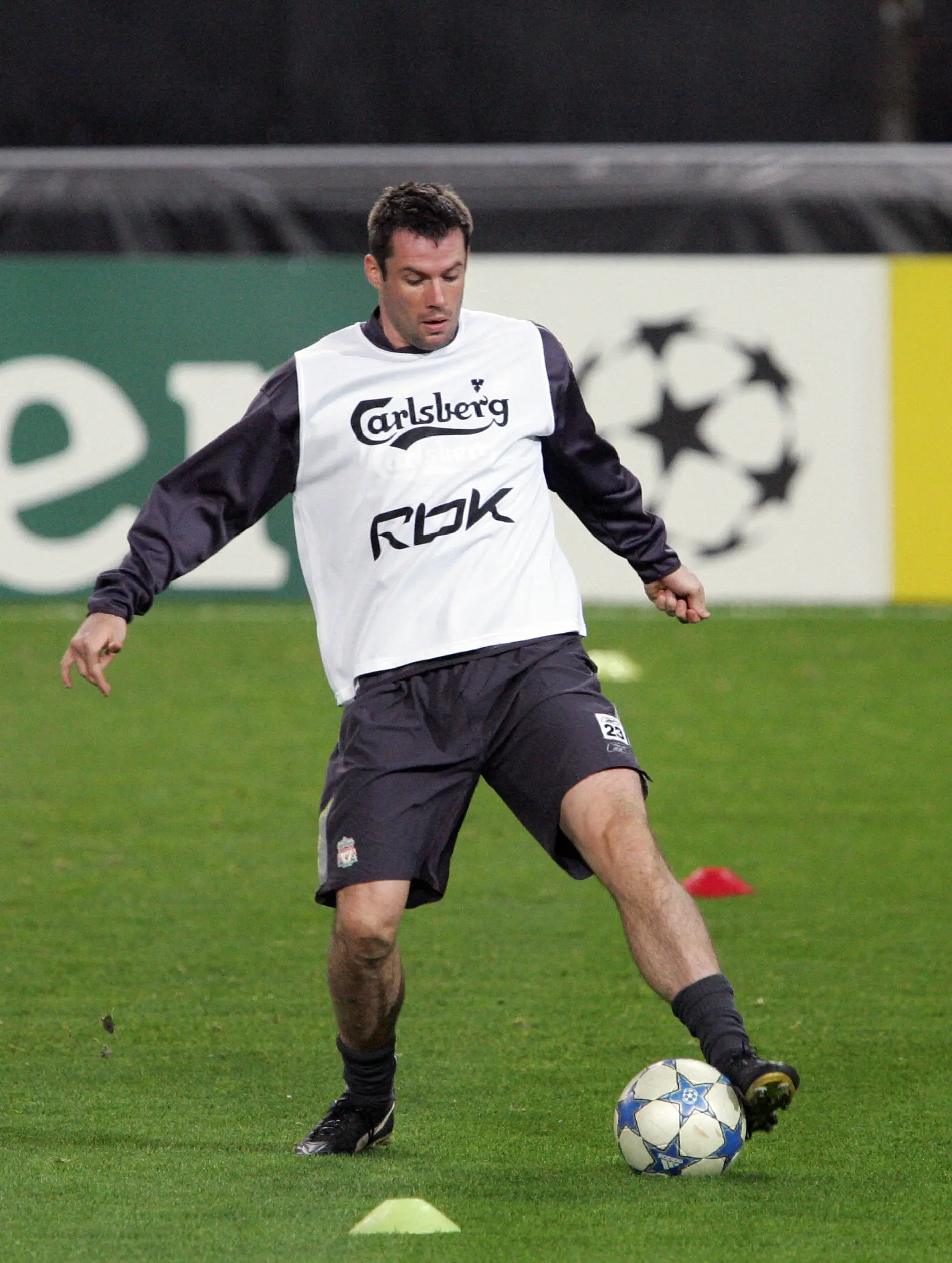 Jamie Carragher hunted down a Liverpool teammate after he mocked him. Image: Getty