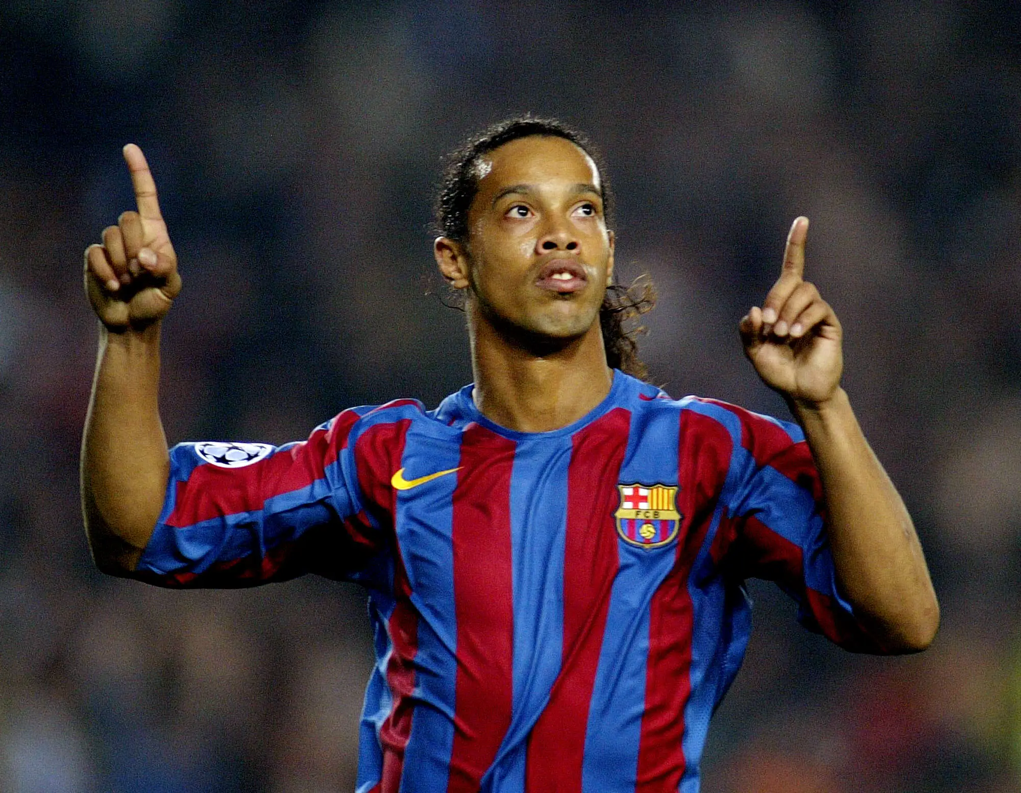 Ronaldinho won the Ballon d'Or at Barcelona (Getty)